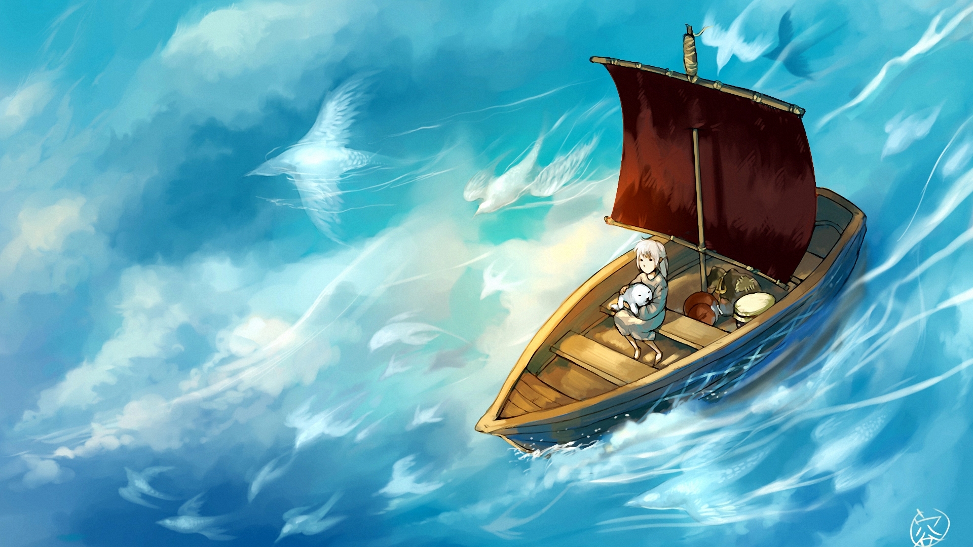 Сказочная лодка