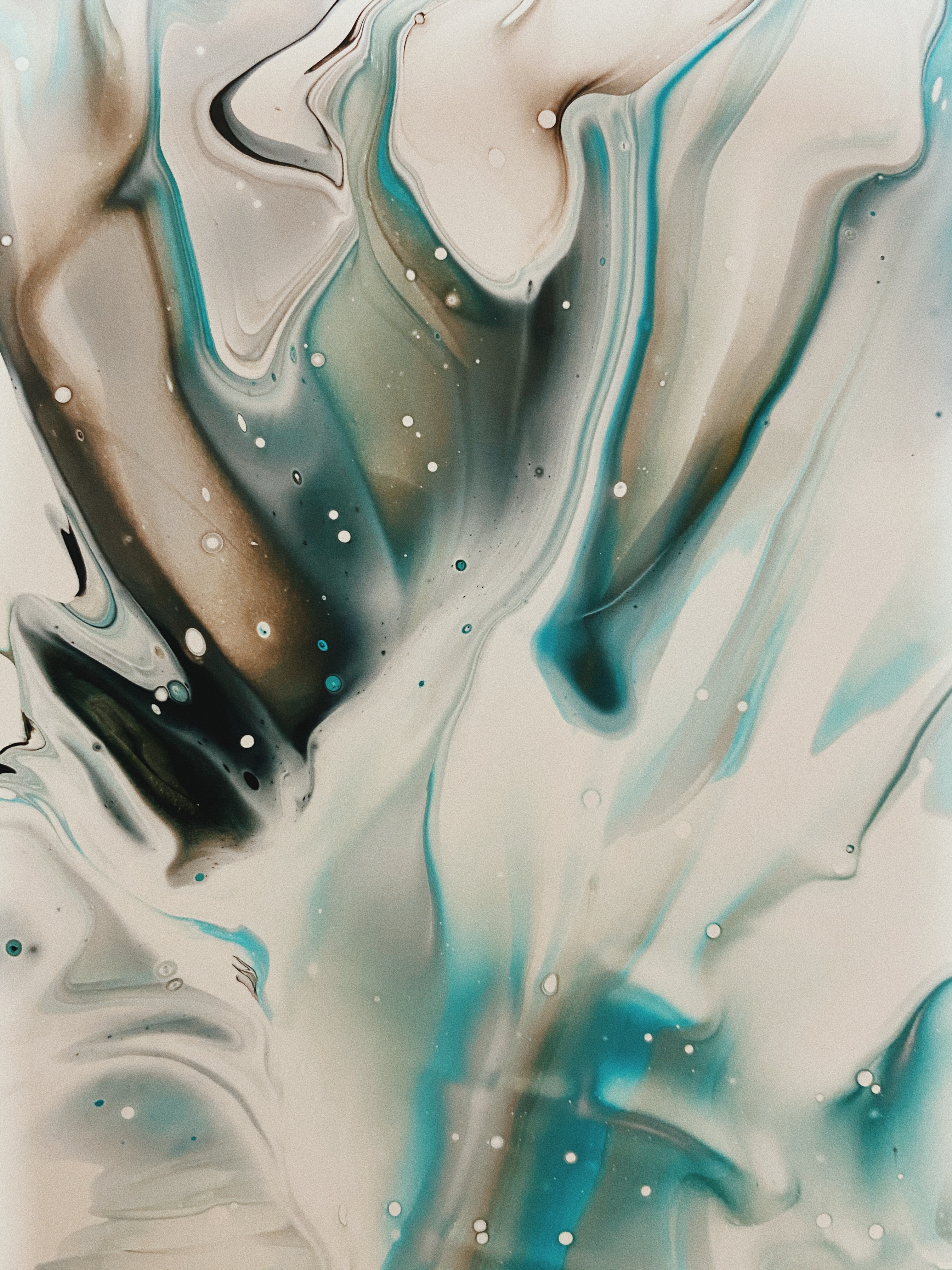 Full HD Wallpaper abstract, fluid art, divorces, paint, liquid