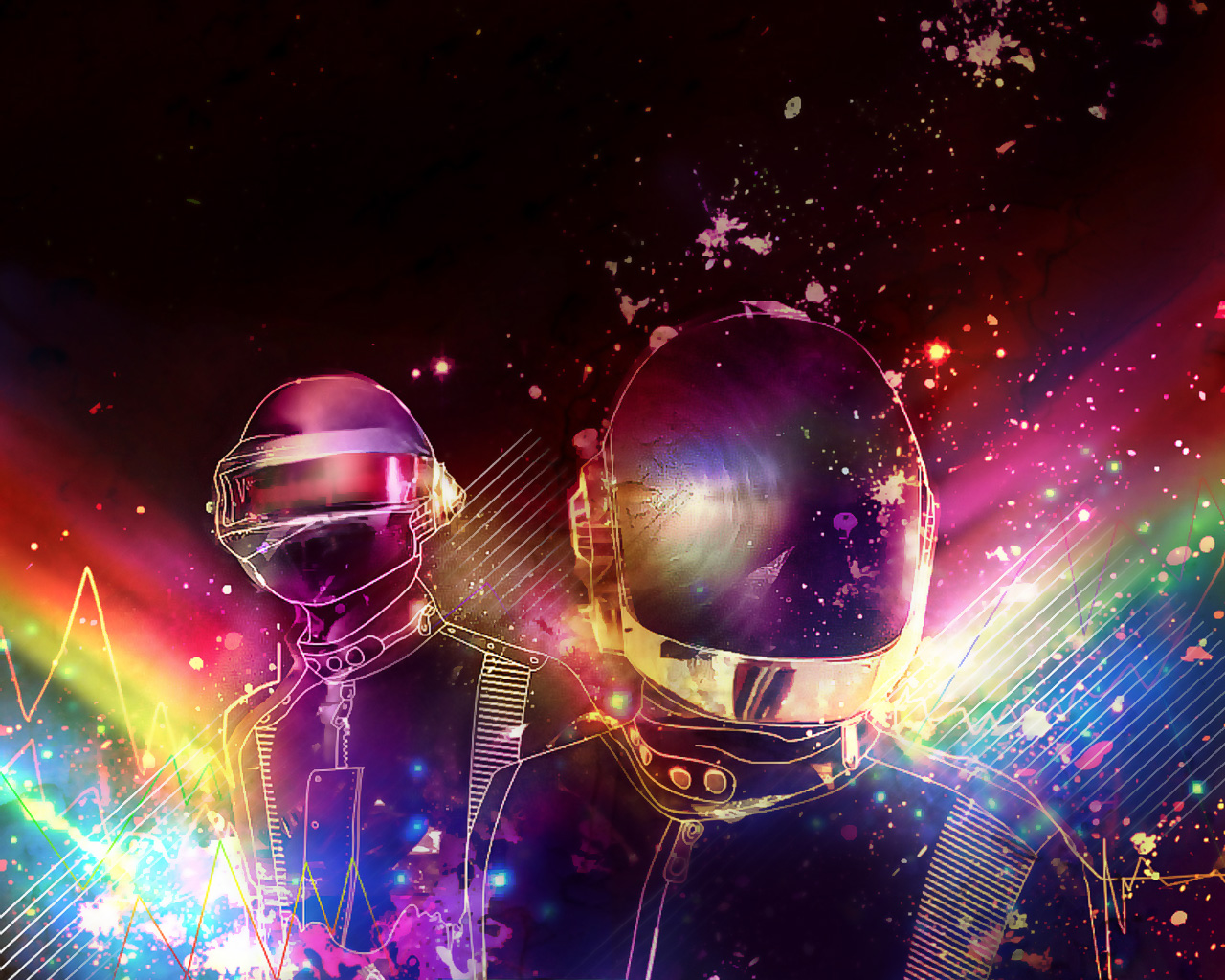 music, daft punk cell phone wallpapers