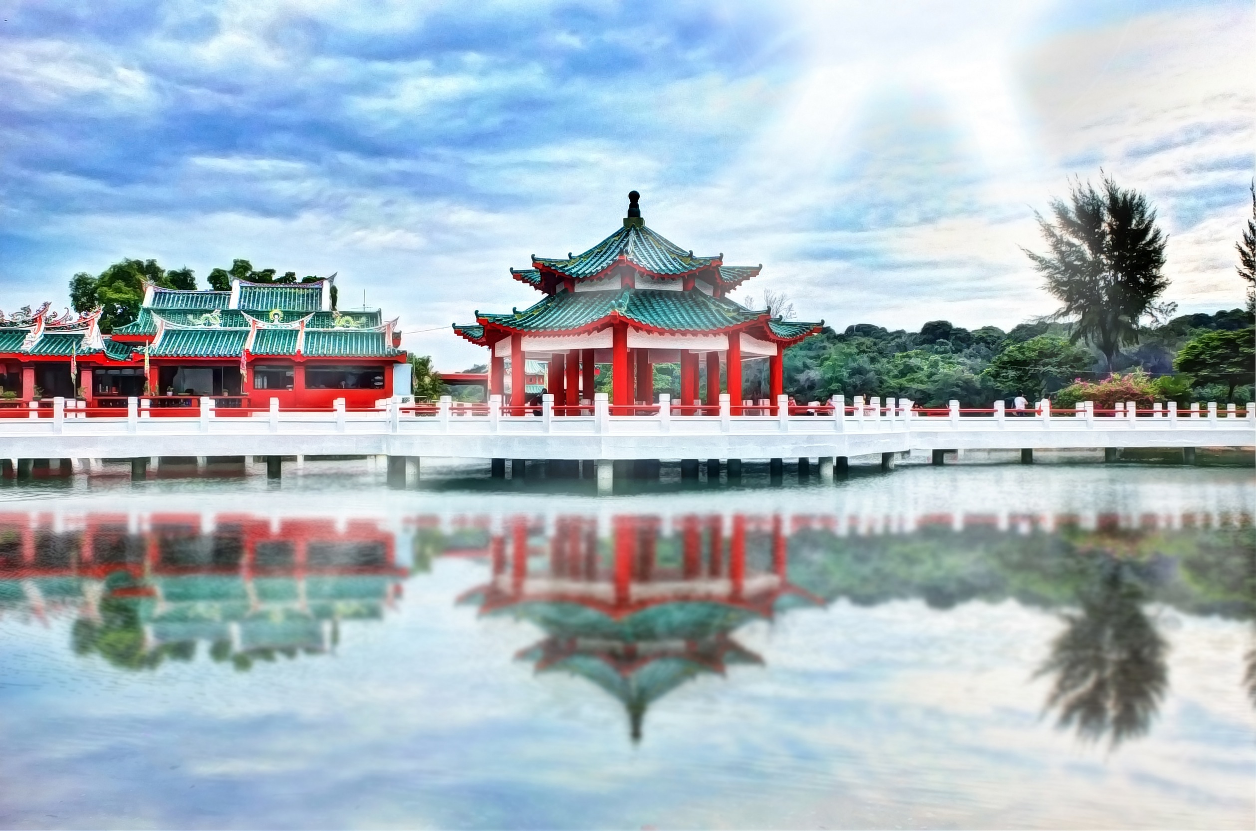 asia, cities, pagoda, temple Aesthetic wallpaper