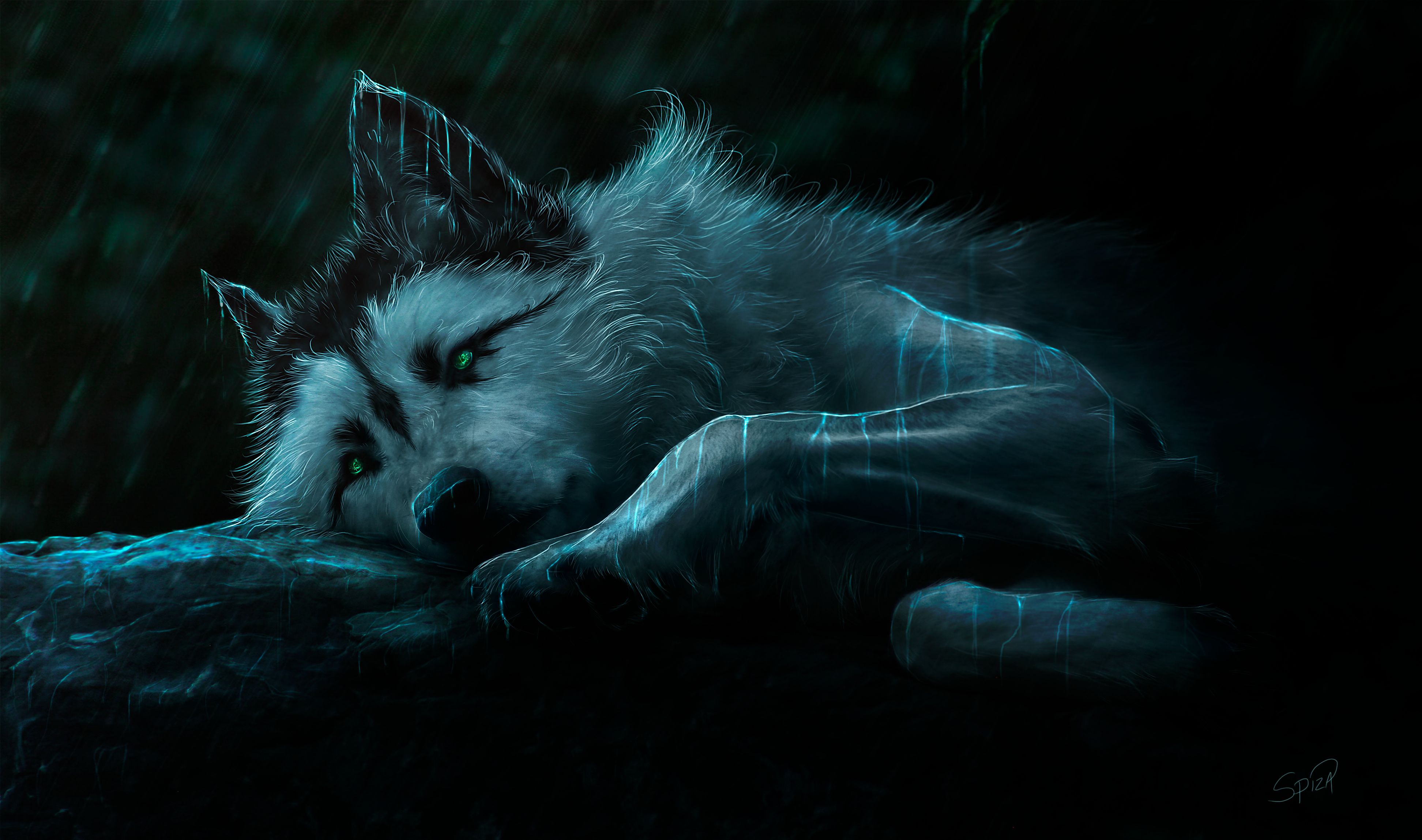 Волк в ночи