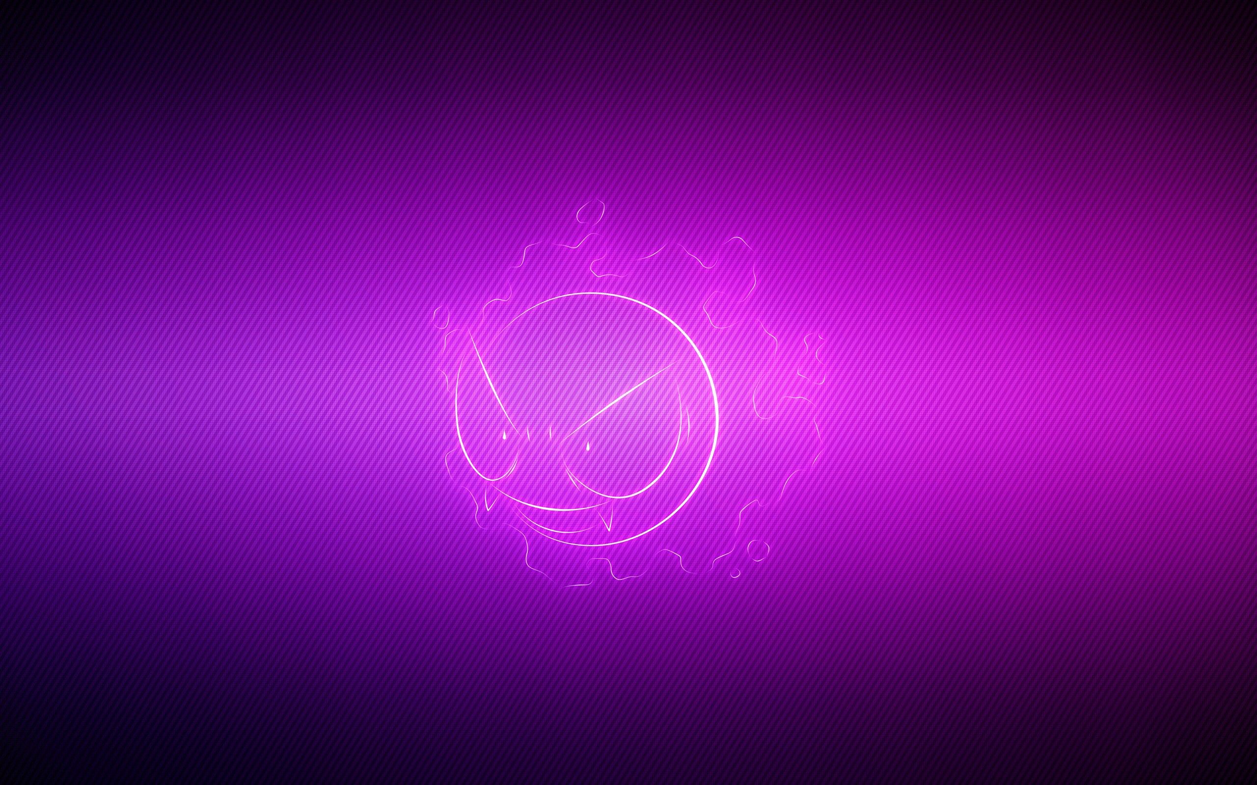 pokémon, pokemon, lilac, vector, light, light coloured, gastly 4K Ultra