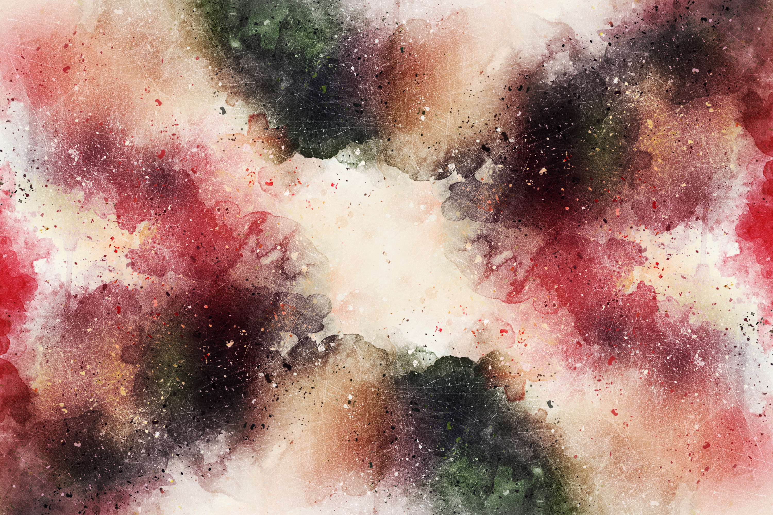 abstract, watercolor, stains, spots HD wallpaper