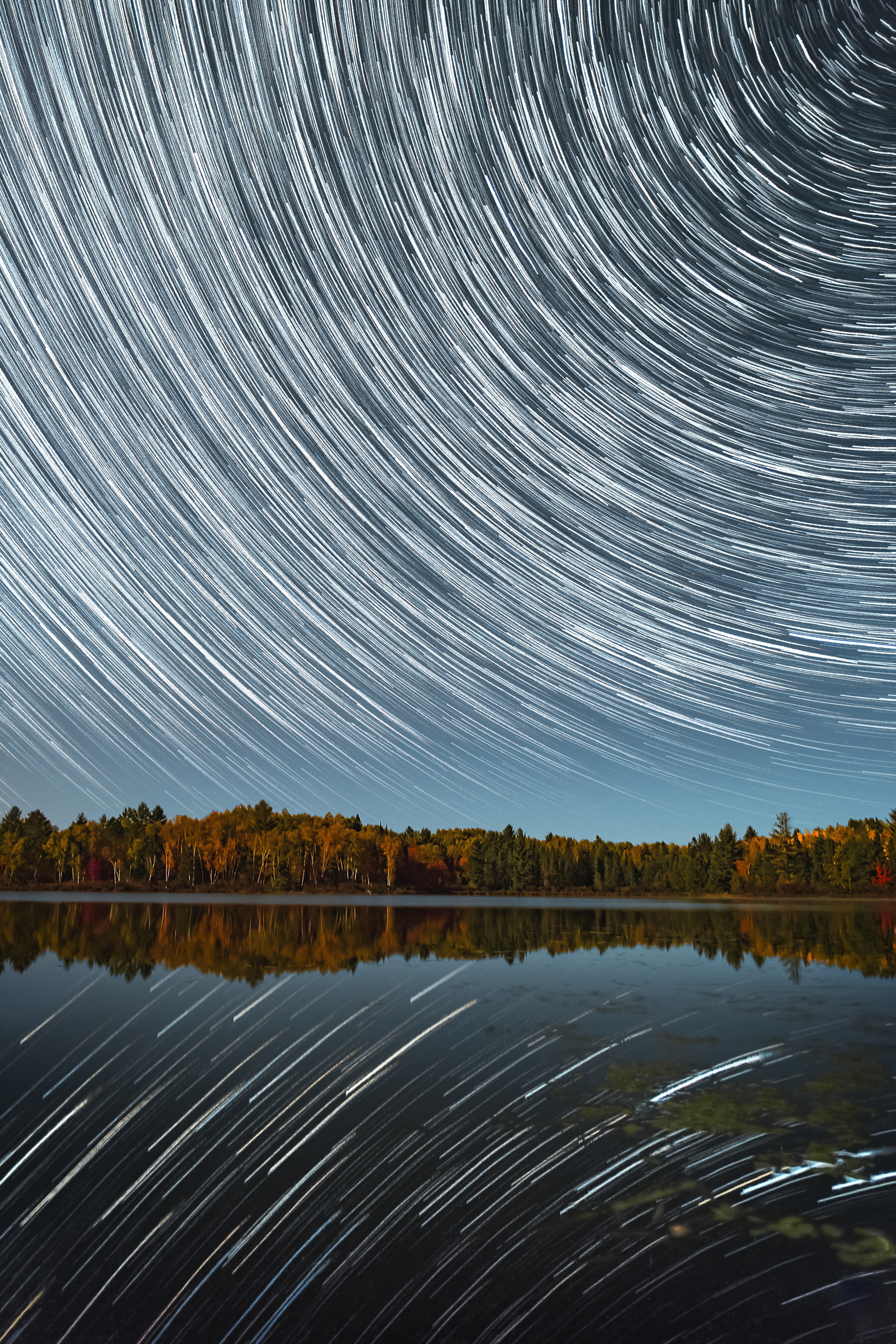 Free download wallpaper Nature, Stars, Lake, Blur, Smooth, Long Exposure, Starry Sky on your PC desktop