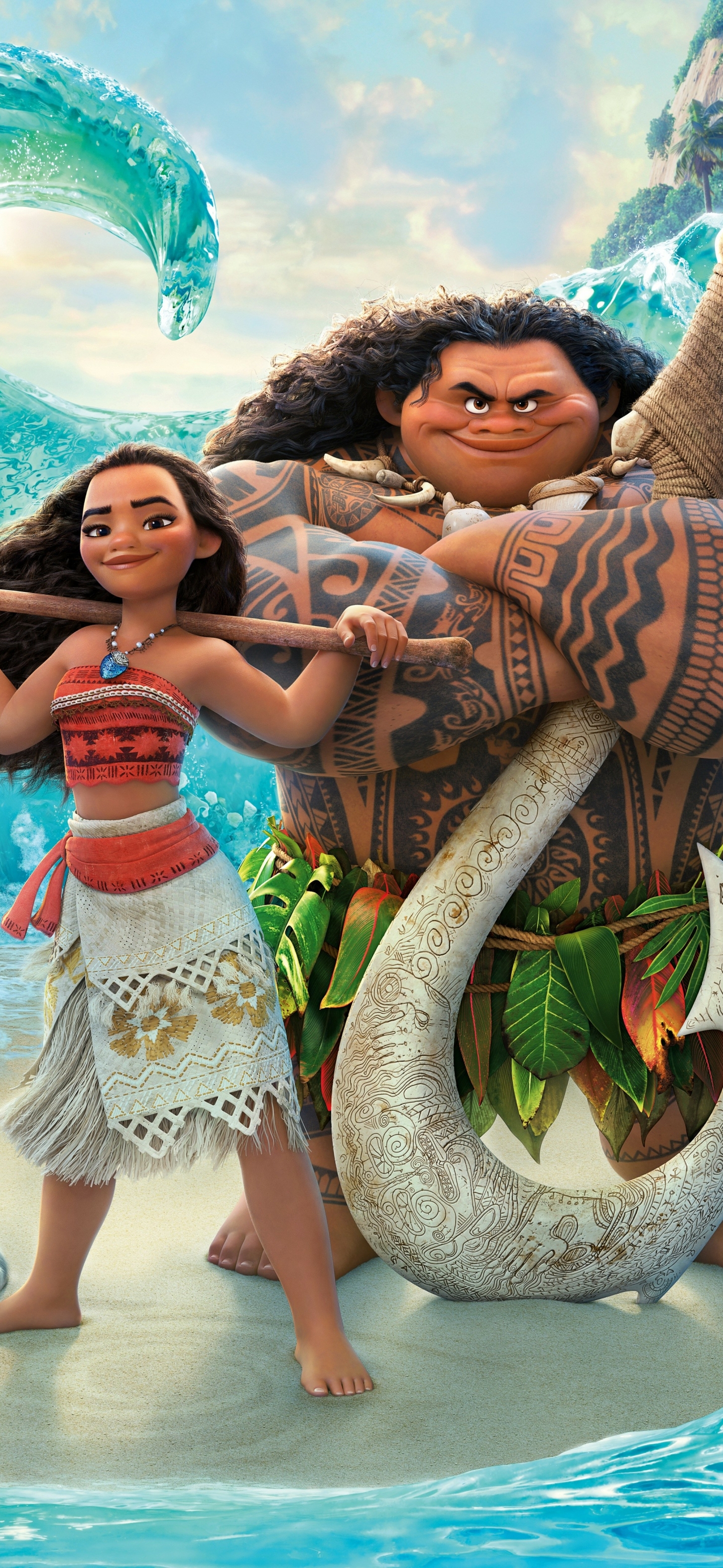 Download Disney Moana 4k Characters Wallpaper | Wallpapers.com