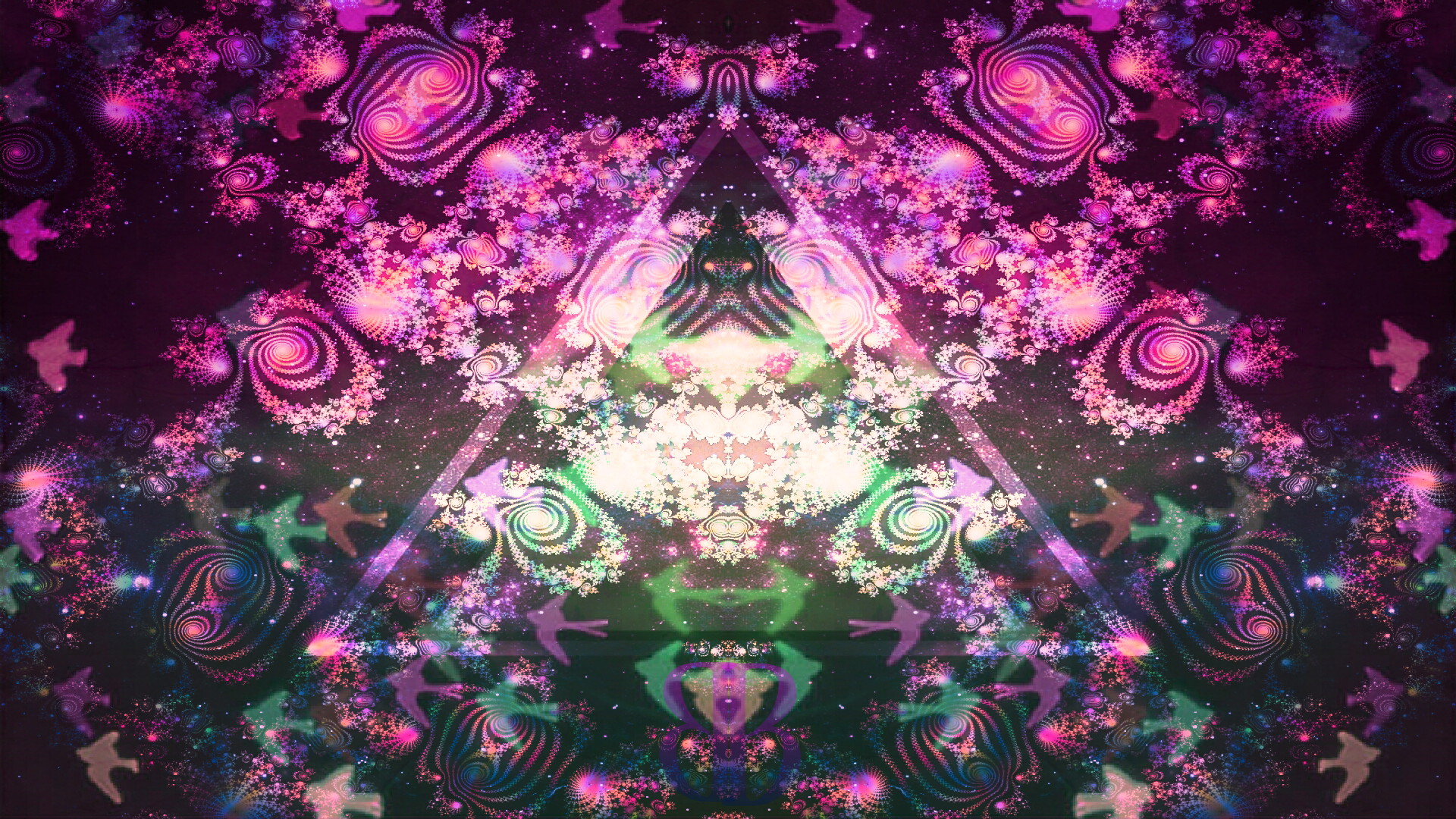 psychedelic, artistic HD wallpaper