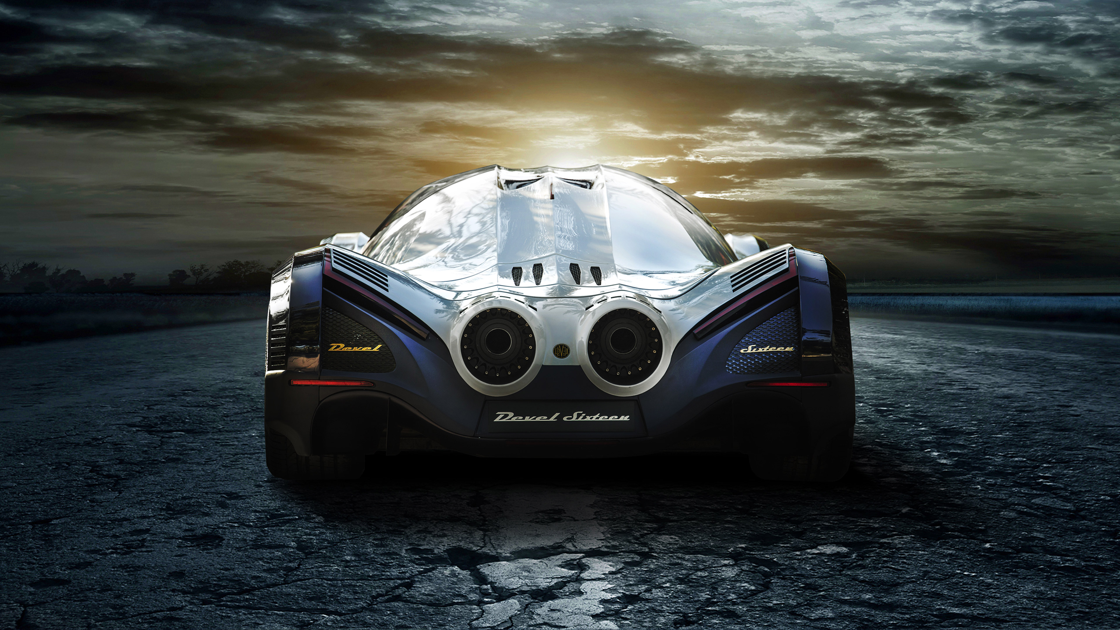 Машина Devel Sixteen Prototype