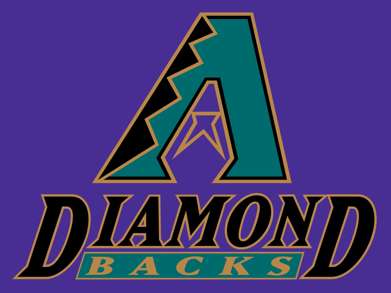 Download Red Portrait Arizona Diamondbacks Wallpaper