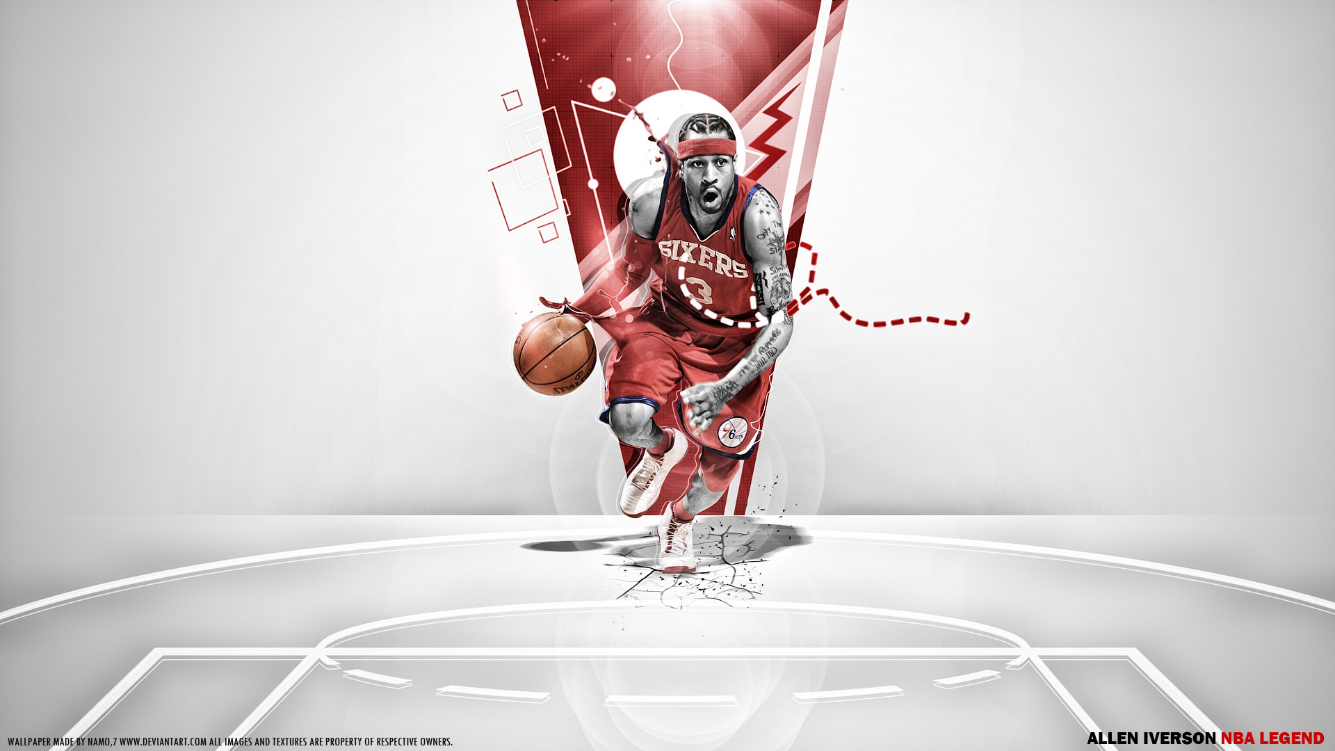 Allen Iverson Mobile Phone Wallpapers · Free Download