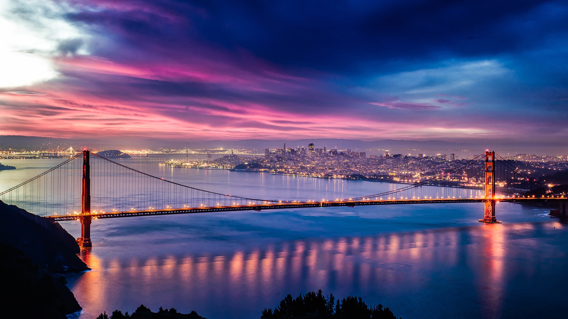 Мост Сан Матео в Сан-Франциско