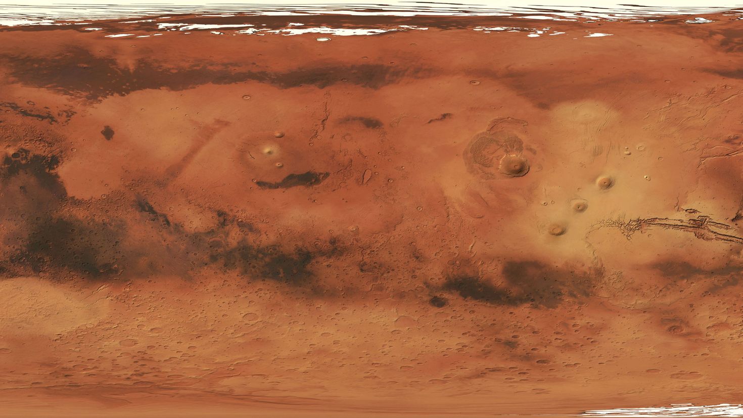 Марс Планета поверхность карта