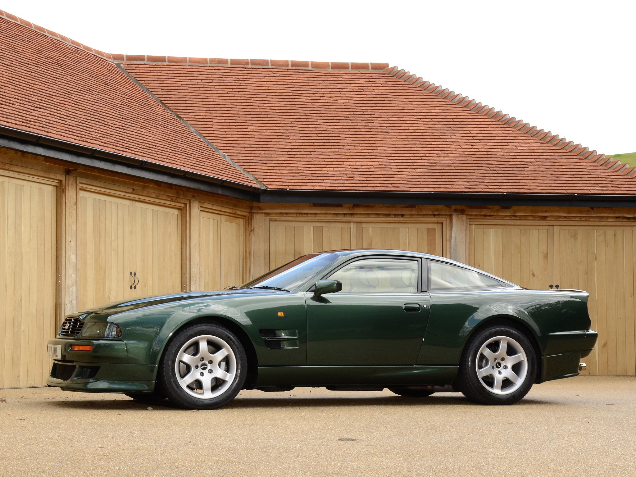 auto, aston martin, cars, green, side view, v8, vantage, 1993 wallpapers for tablet