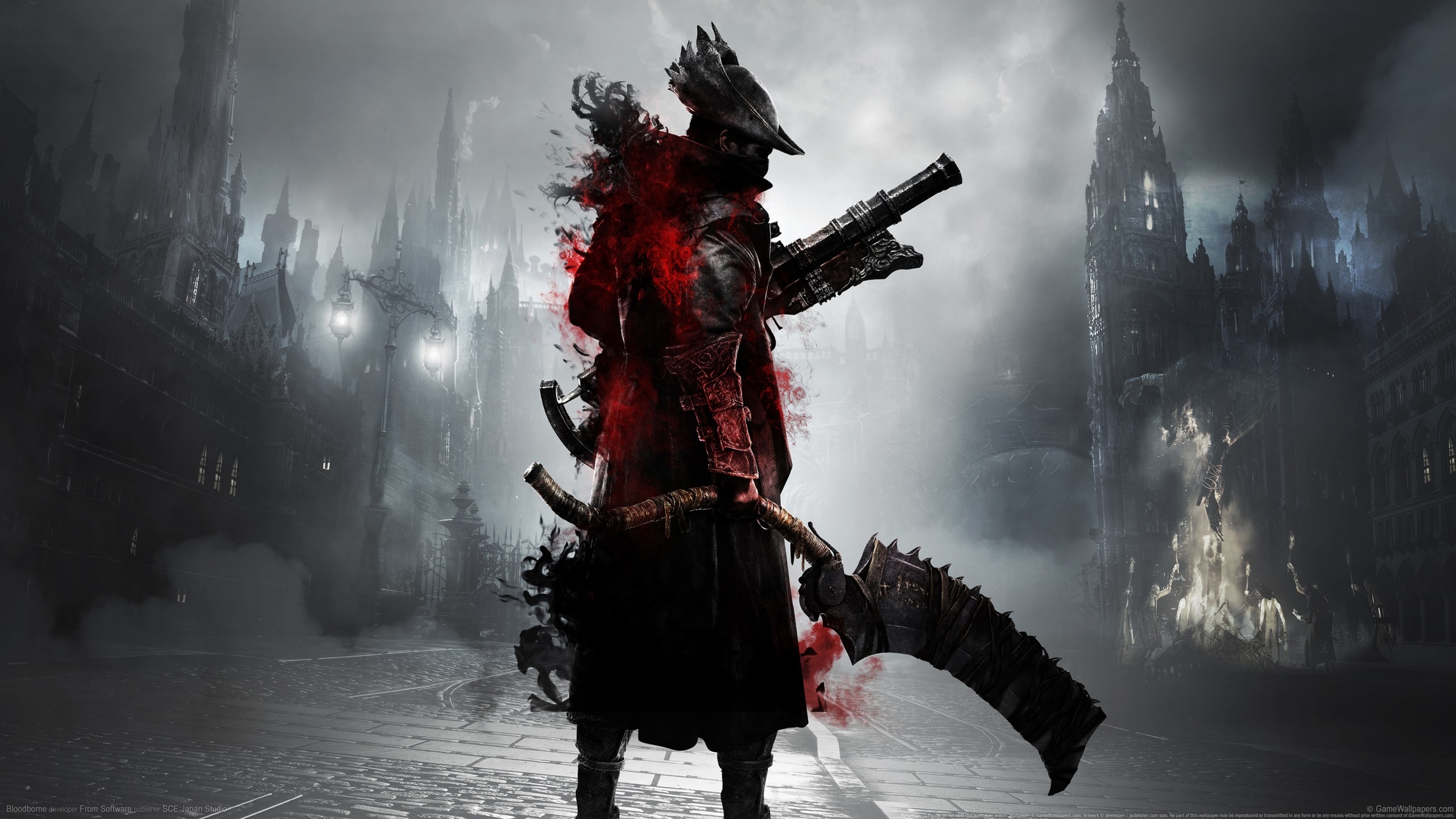 Download mobile wallpaper Fantasy, Dark, Video Game, Bloodborne for free.
