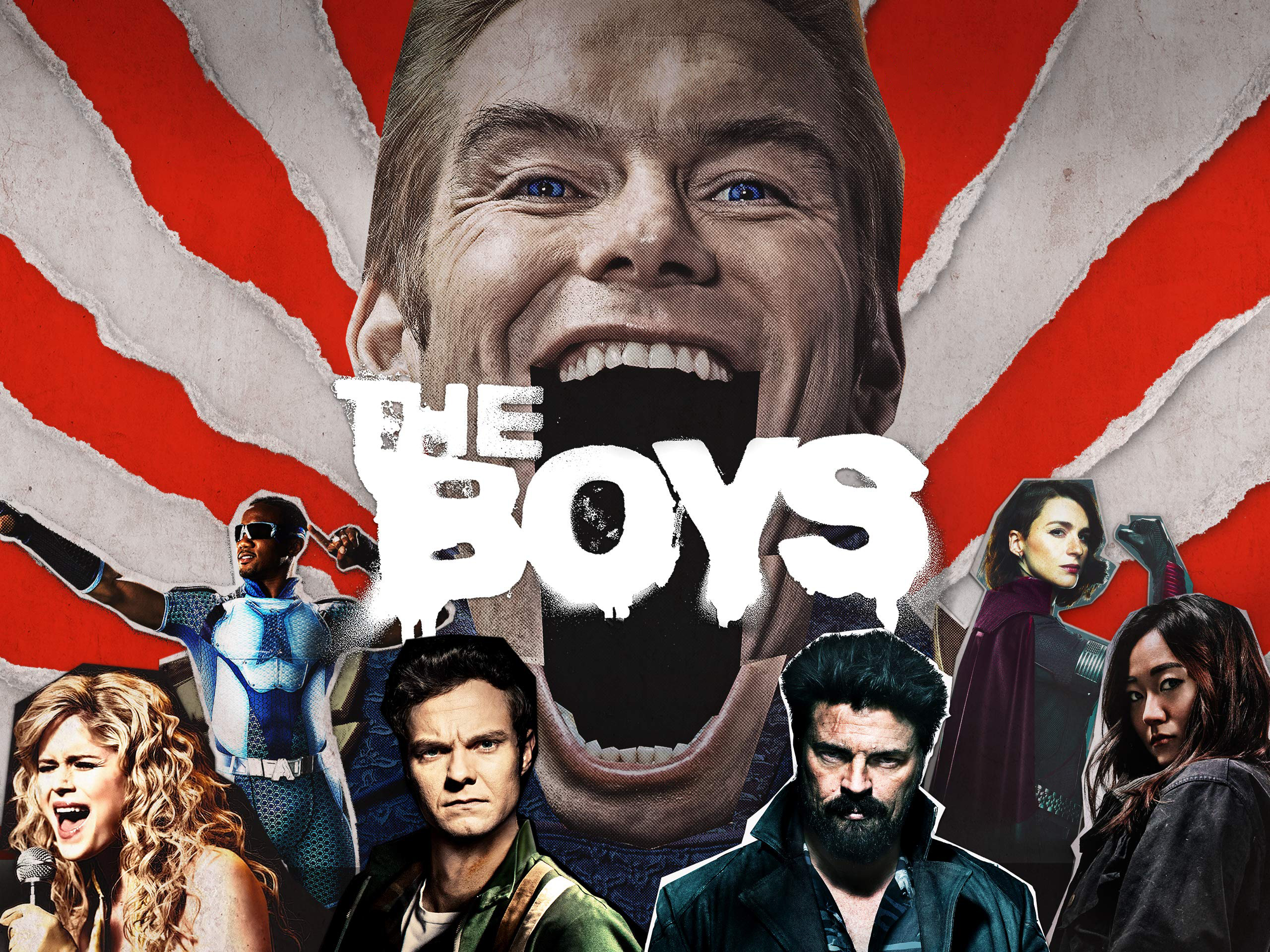 Desktop HD wallpaper: Tv Show, The Boys, Starlight (The Boys), A Train (The ...