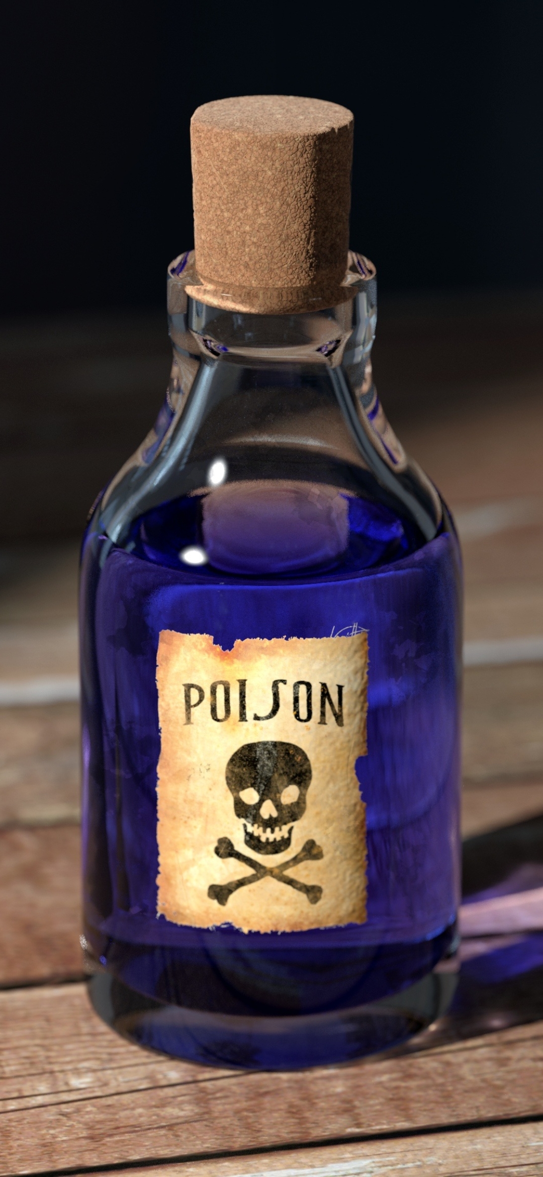 poison, bottle, man made