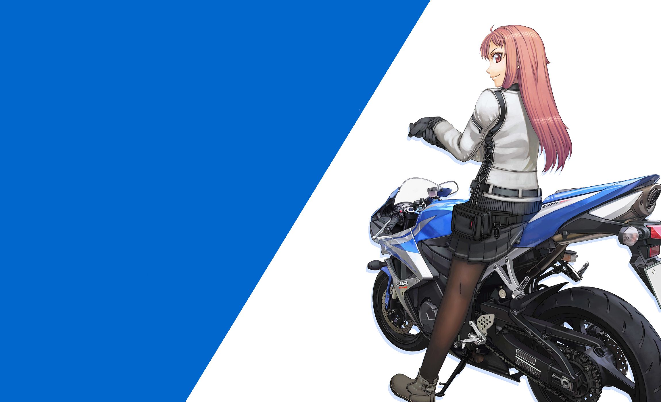 Anime Girl Motorcycle GIF  Anime Girl Motorcycle Purple  Discover  Share  GIFs
