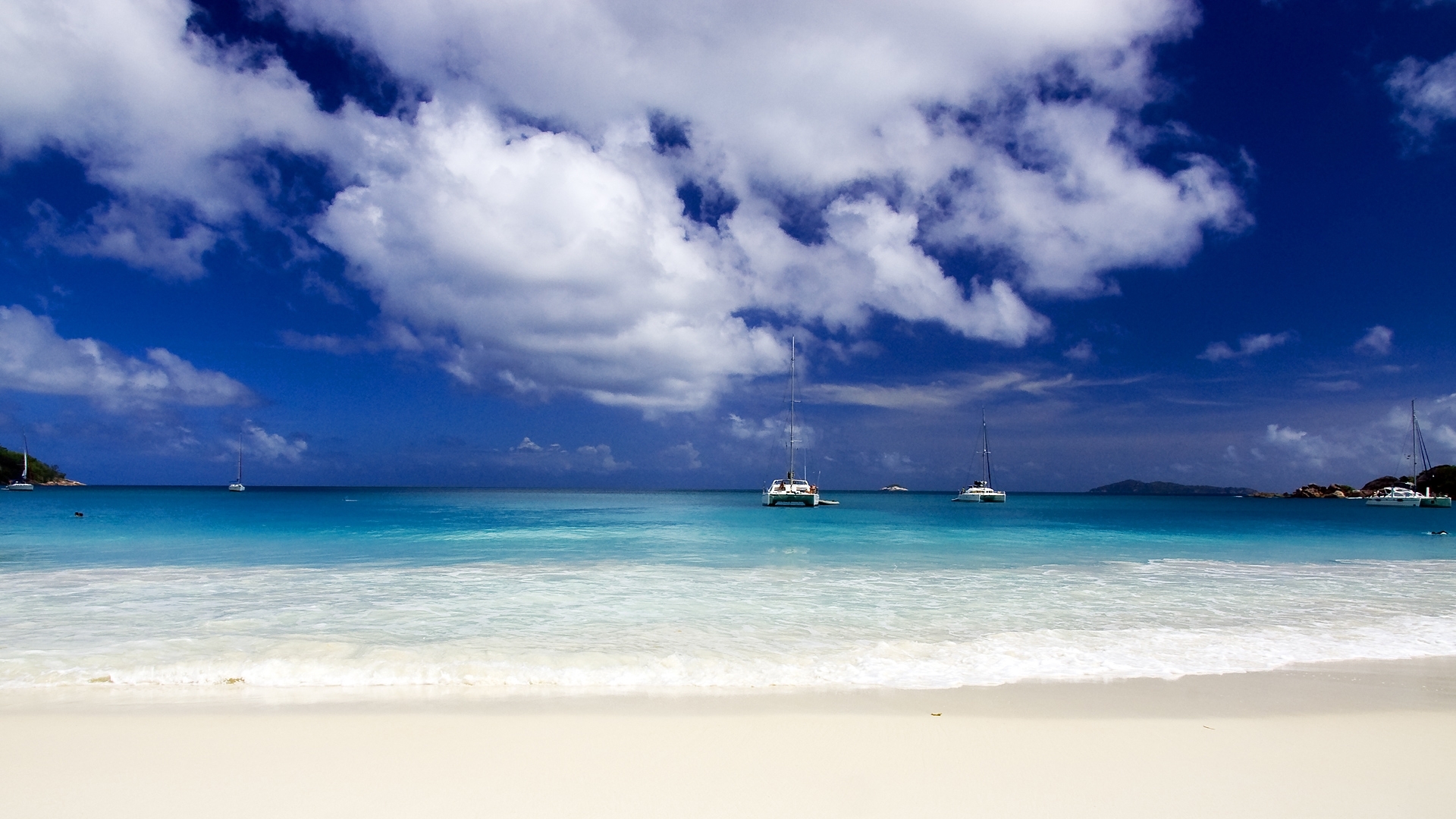 Laden Sie das Sky, Clouds, Landschaft, Sea, Strand-Bild kostenlos auf Ihren PC-Desktop herunter