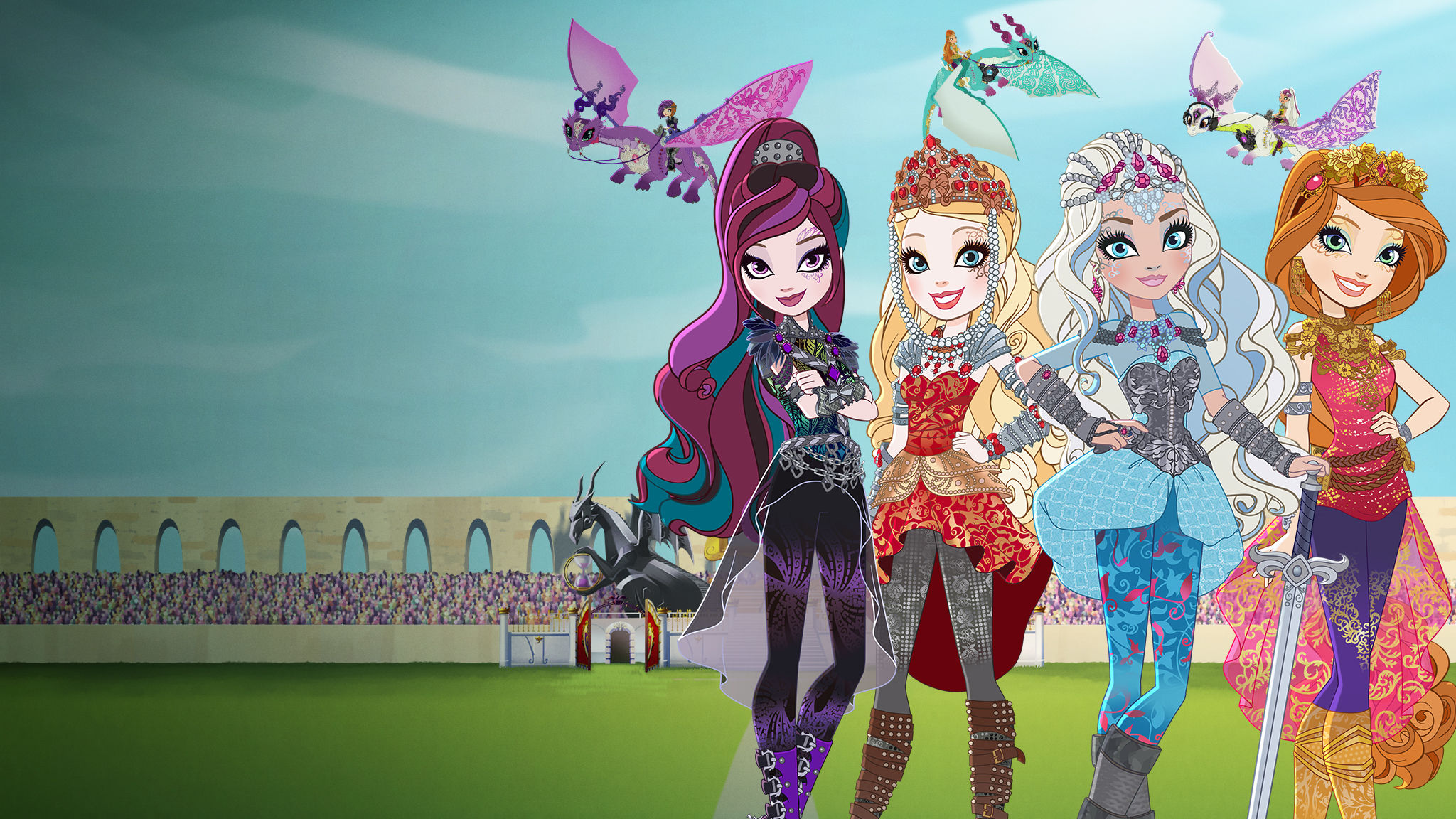 tv show, ever after high, doll, fairy tale, fantasy, fashion, mattel, style Full HD