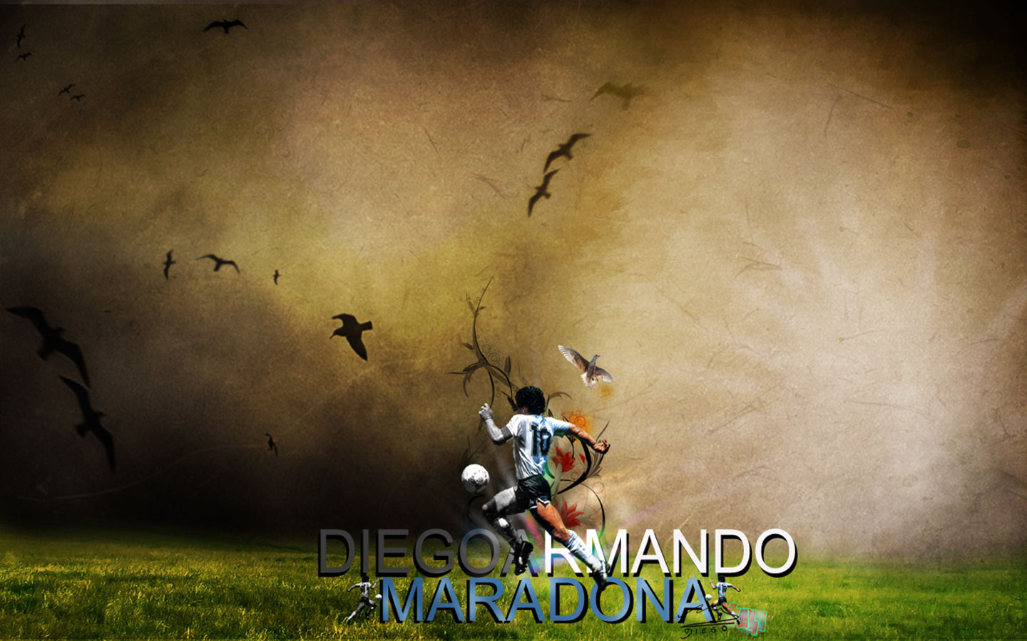 Diego Maradona HD wallpaper by iLBDP  Download on ZEDGE  3d06