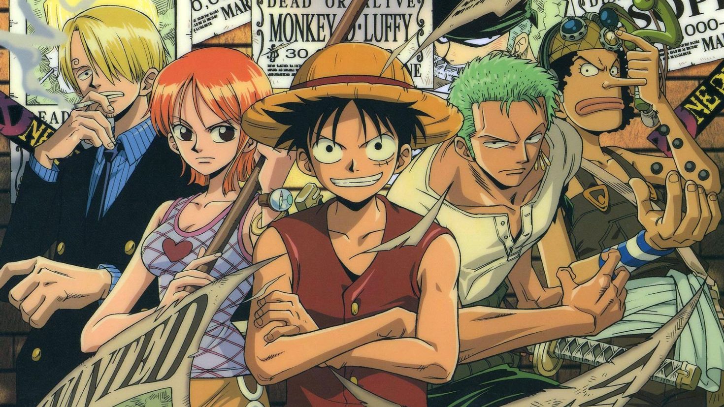 One piece overtaken. Ван Пис. Ван Пис 1 сезон. Луффи 1999. Команда Луффи из Ван Пис.