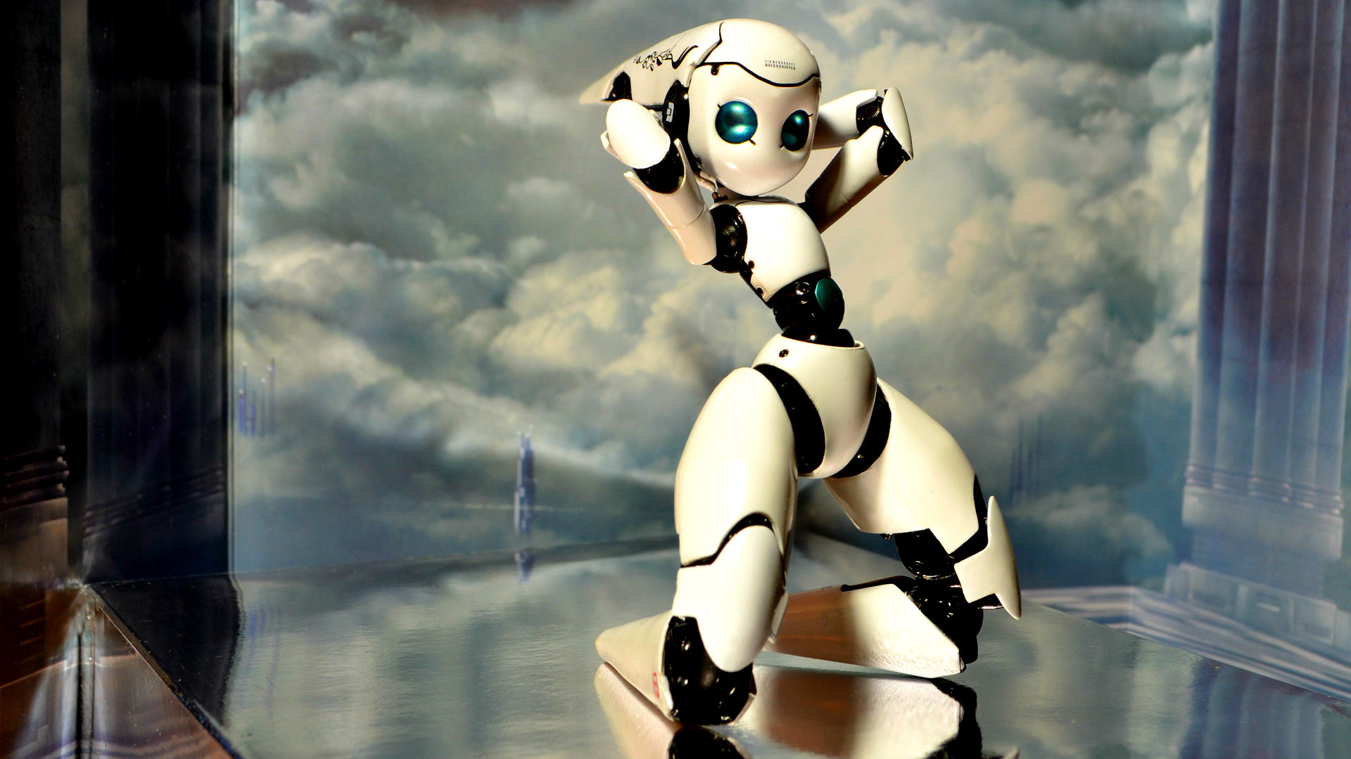 Девочка робот