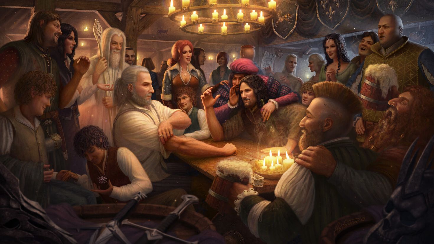 The art of the witcher 3 фото 57