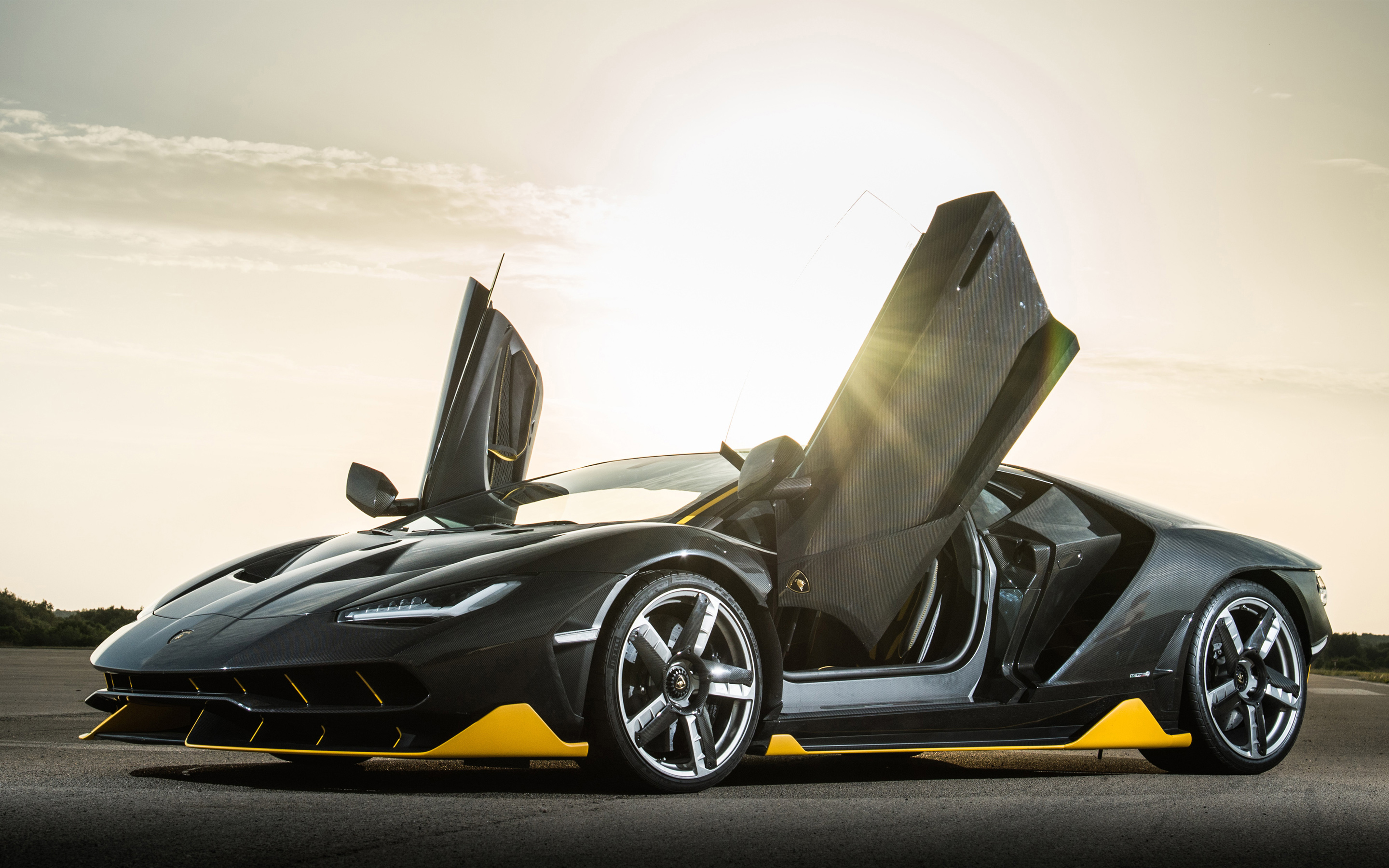 Lamborghini Centenario 🖤💙meaning the “centenary,” intended to celebrate  the 100th birthday of the brand's founder, Ferruccio ... | Instagram