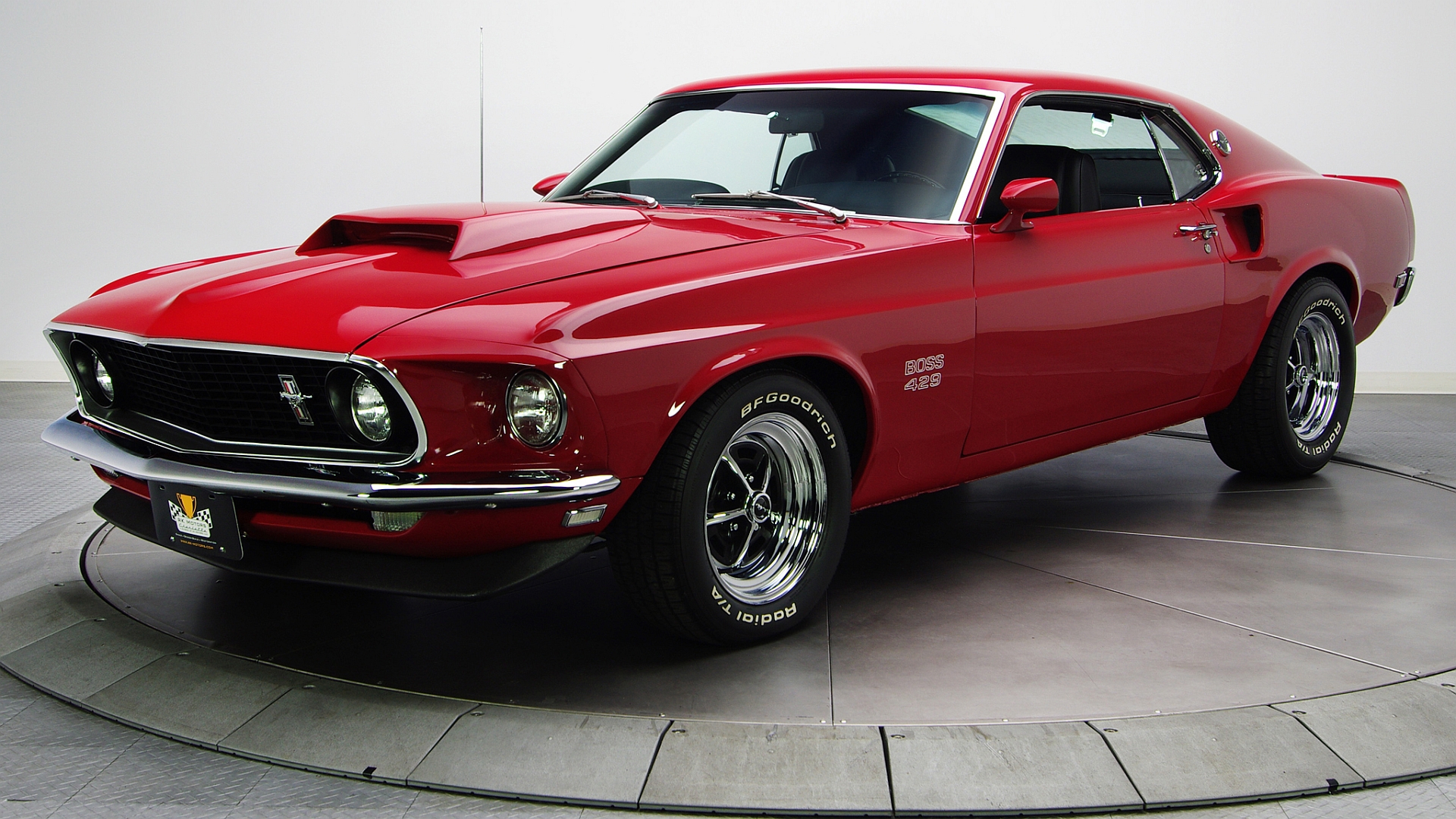 Ford Mustang Boss 429 Vertical Background