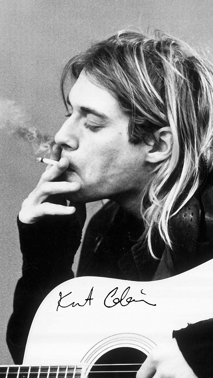 1266096 Protetores de tela e papéis de parede Kurt Cobain em seu telefone. Baixe  fotos gratuitamente