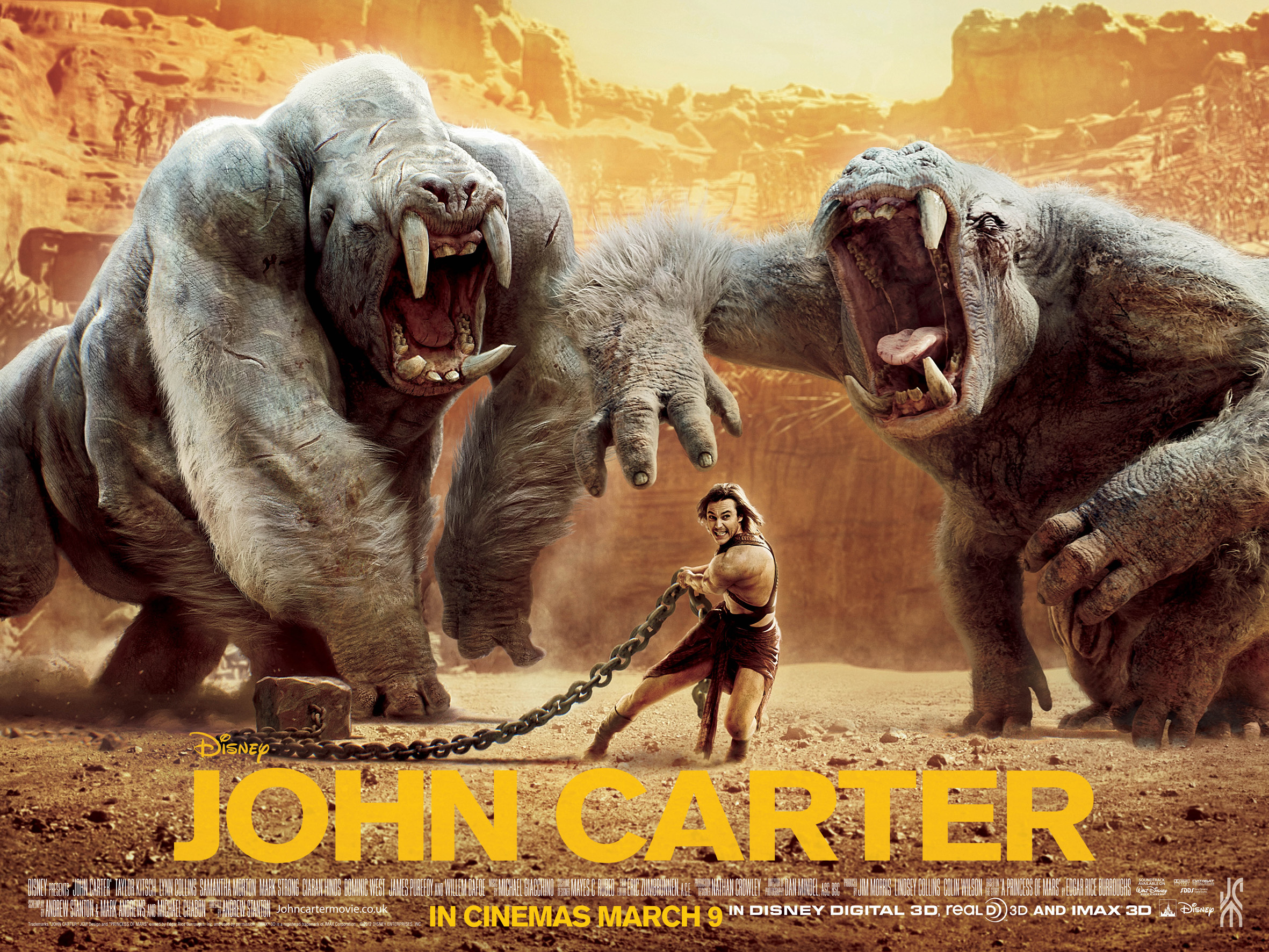 movie, john carter, creature, monster