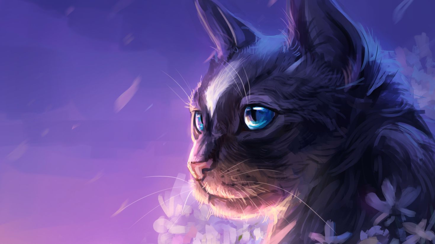 Коты с фиолетовыми глазами для ДС