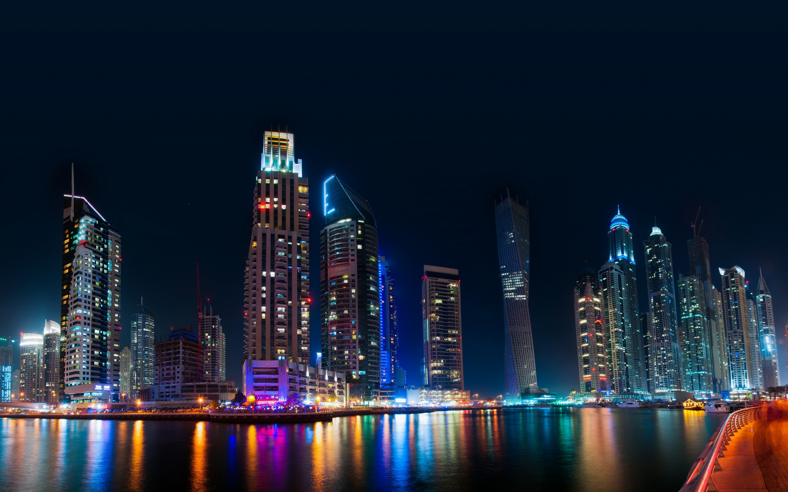 Ночной Мегаполис Dubai