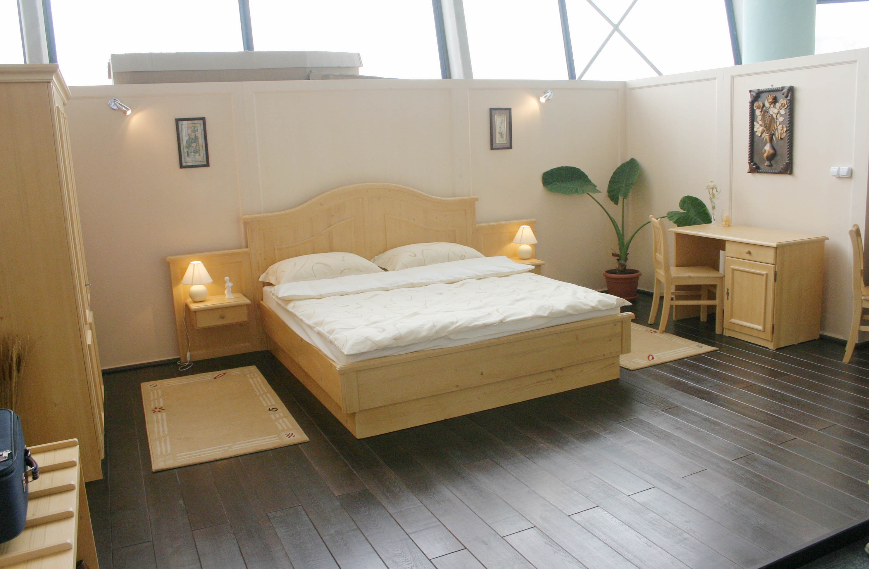 Handy-Wallpaper Interior, Sonstige, Dach, Schlafzimmer, Dachboden, Verschiedenes, Glas kostenlos herunterladen.