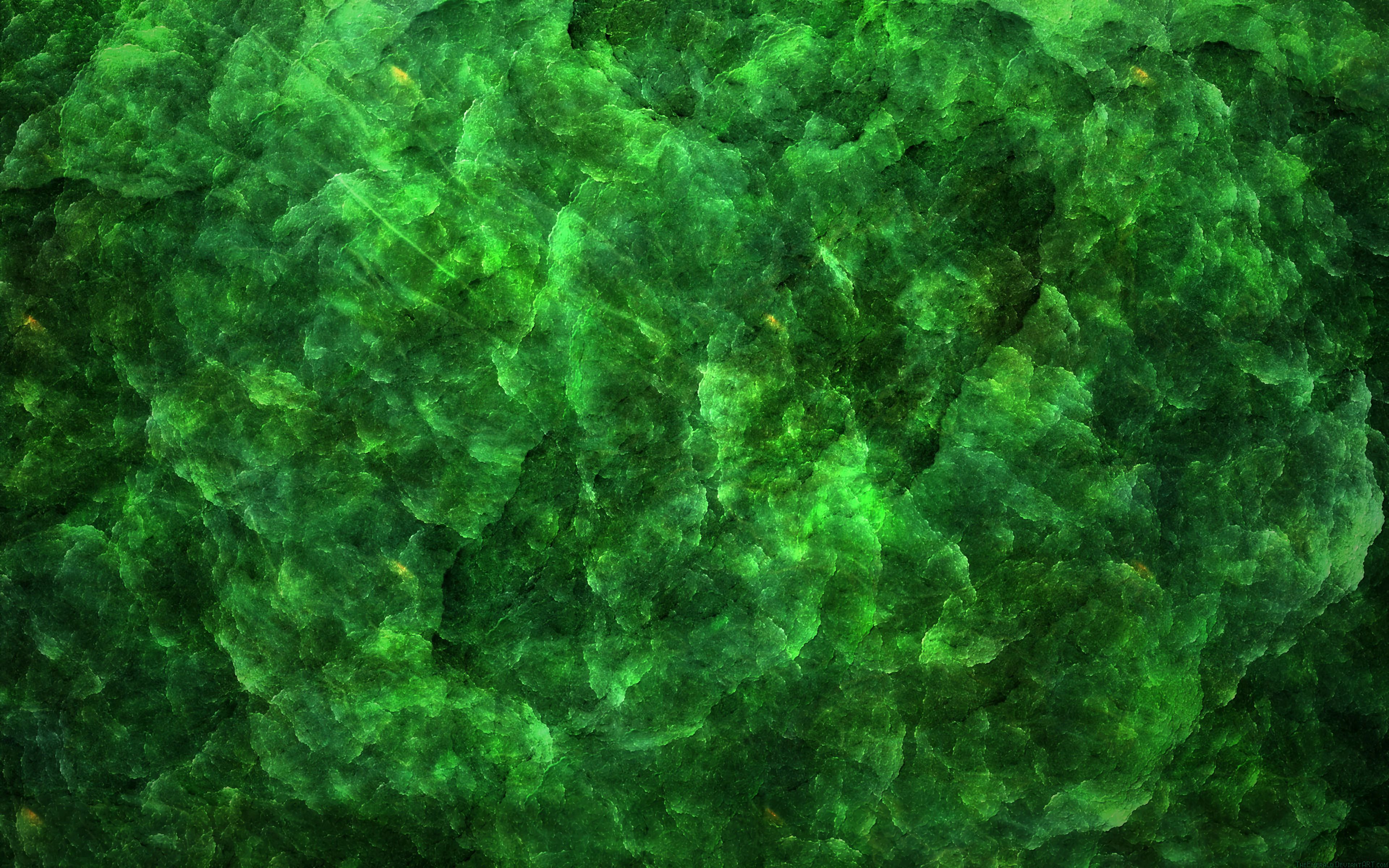 black, abstract, patterns, green, fractal Free Background