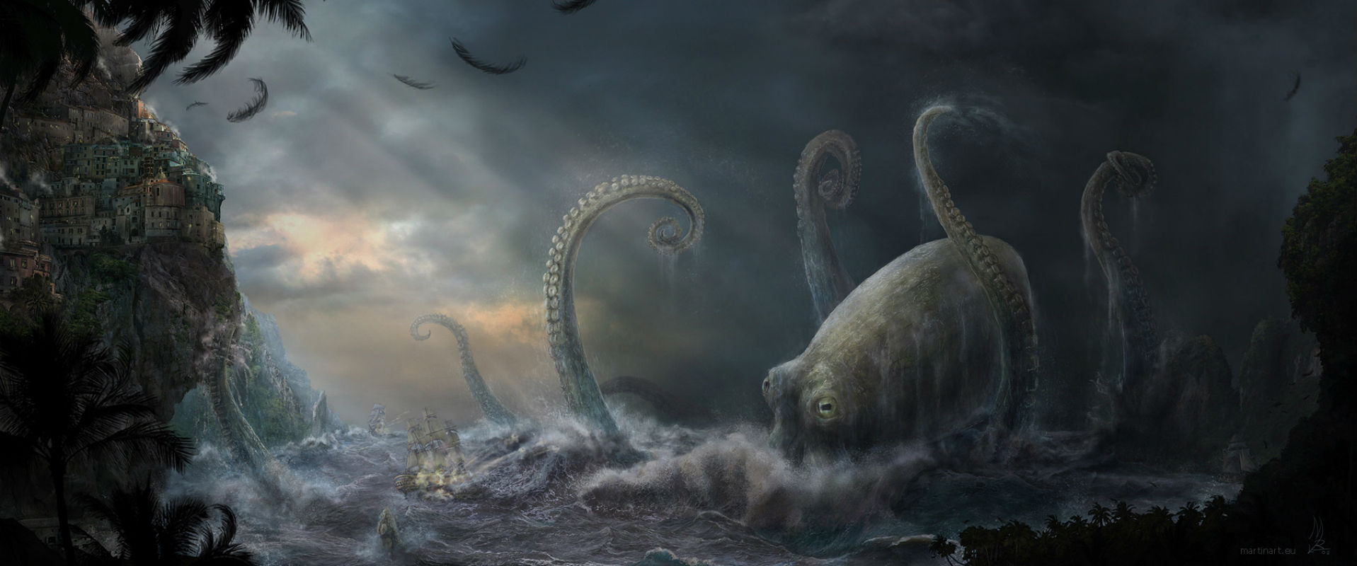 Морское чудовище мультфильм 2022