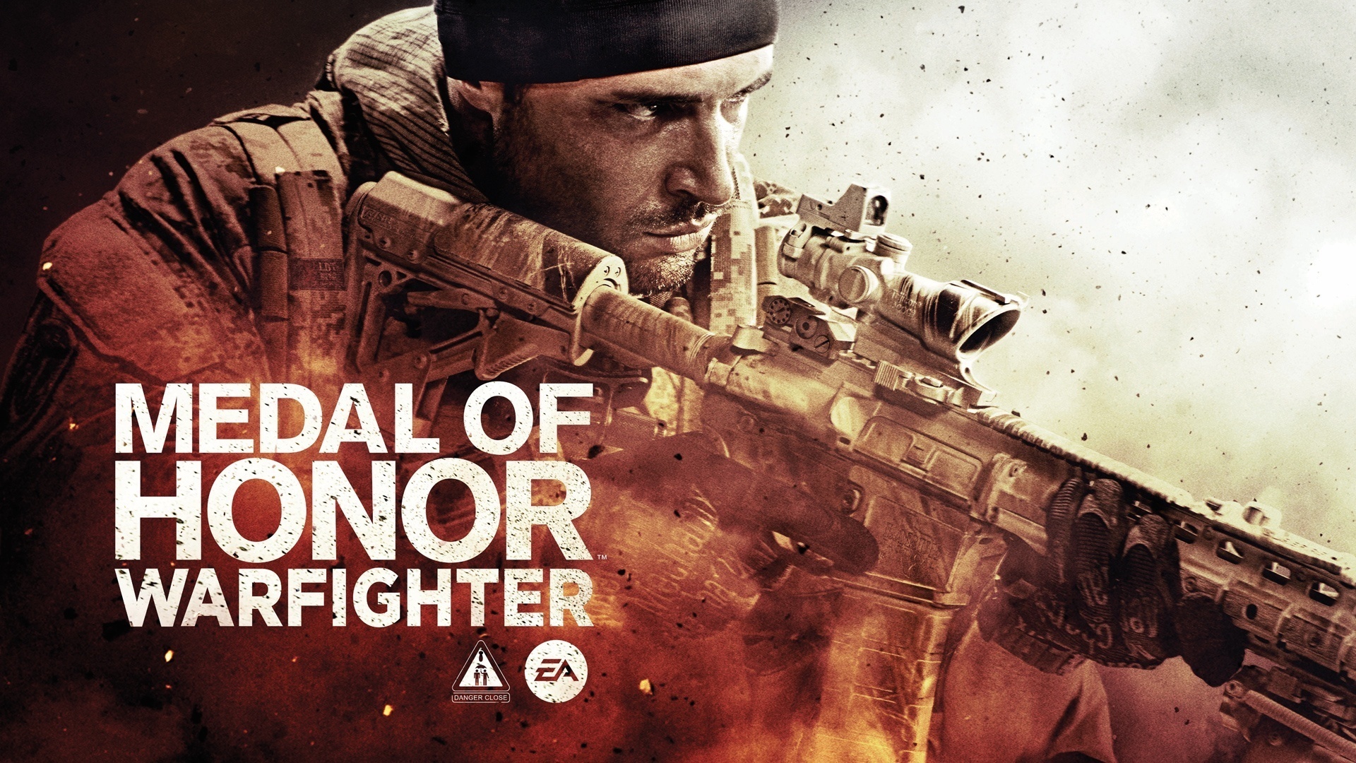 Download mobile wallpaper Medal Of Honor, Weapon, Men, Games for free.