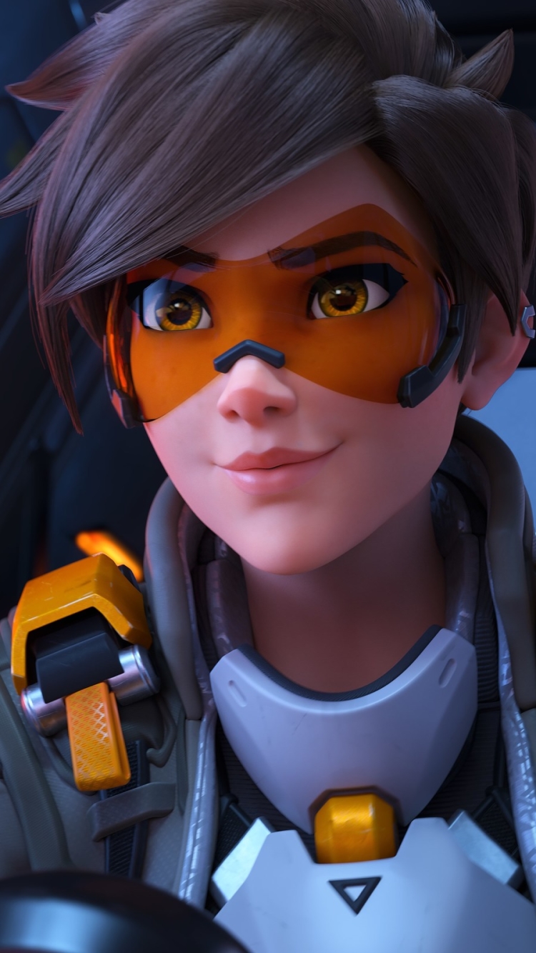 Mobile wallpaper Video Game Tracer Overwatch Overwatch 2 1354766  download the picture for free