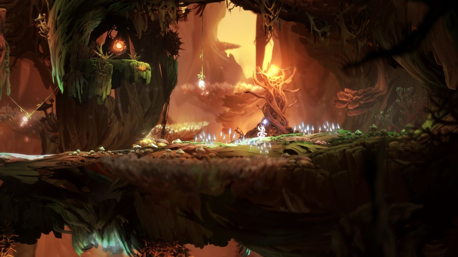 Ори игра. Платформер ori and the Blind Forest. Ori and the Blind Forest (2015). Игра ори Волшебный лес. Ori and the Blind Forest фоны.