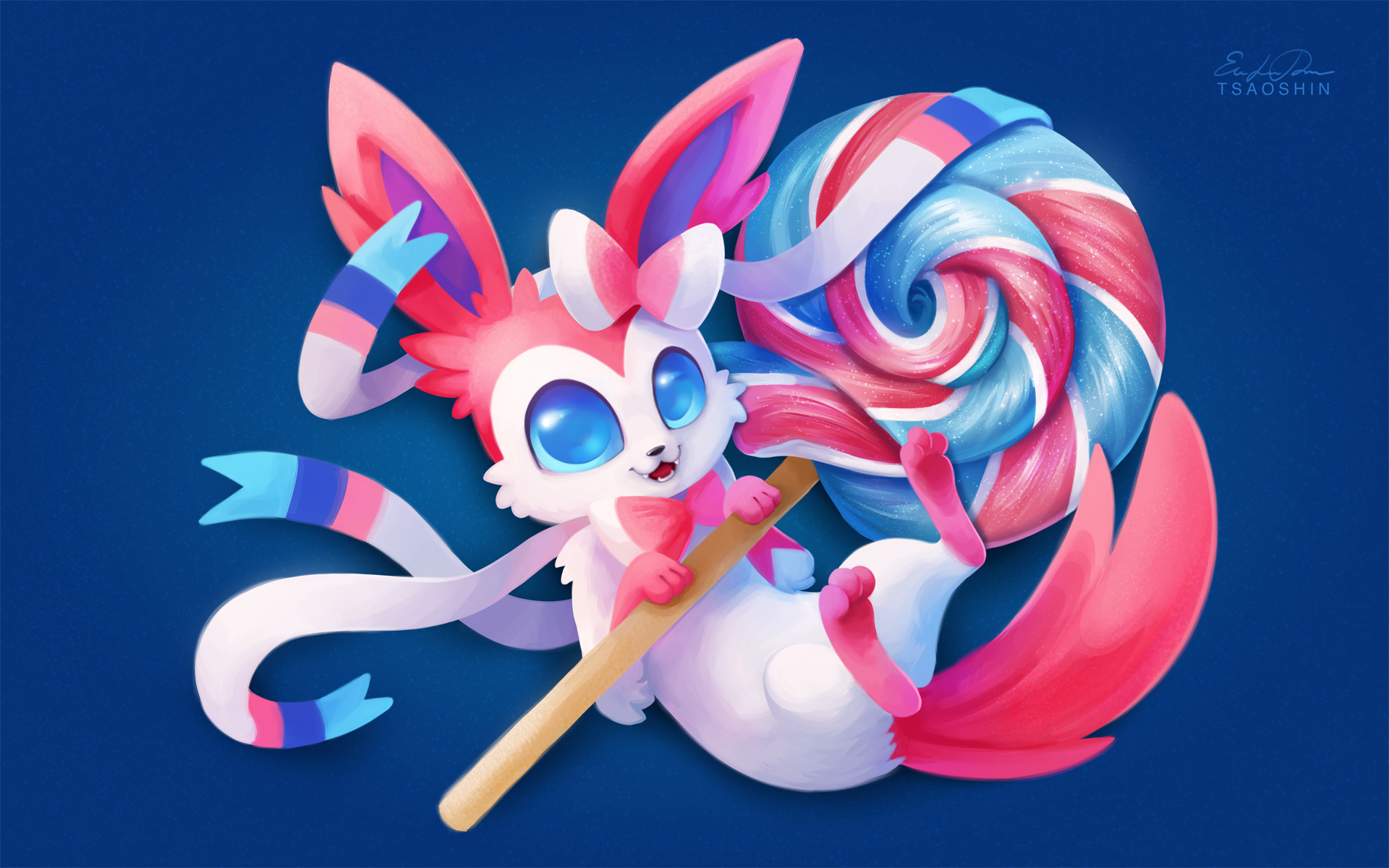 Sylveon wallpaper by Lovelynature27  Download on ZEDGE  0f98