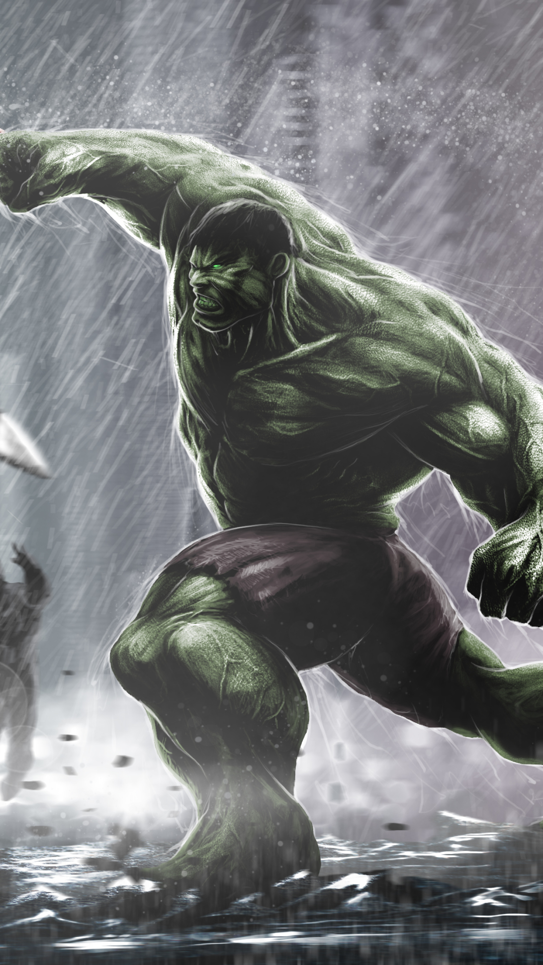 Download mobile wallpaper Hulk, Movie, The Avengers, Avengers: Age Of Ultron, Hulkbuster for free.