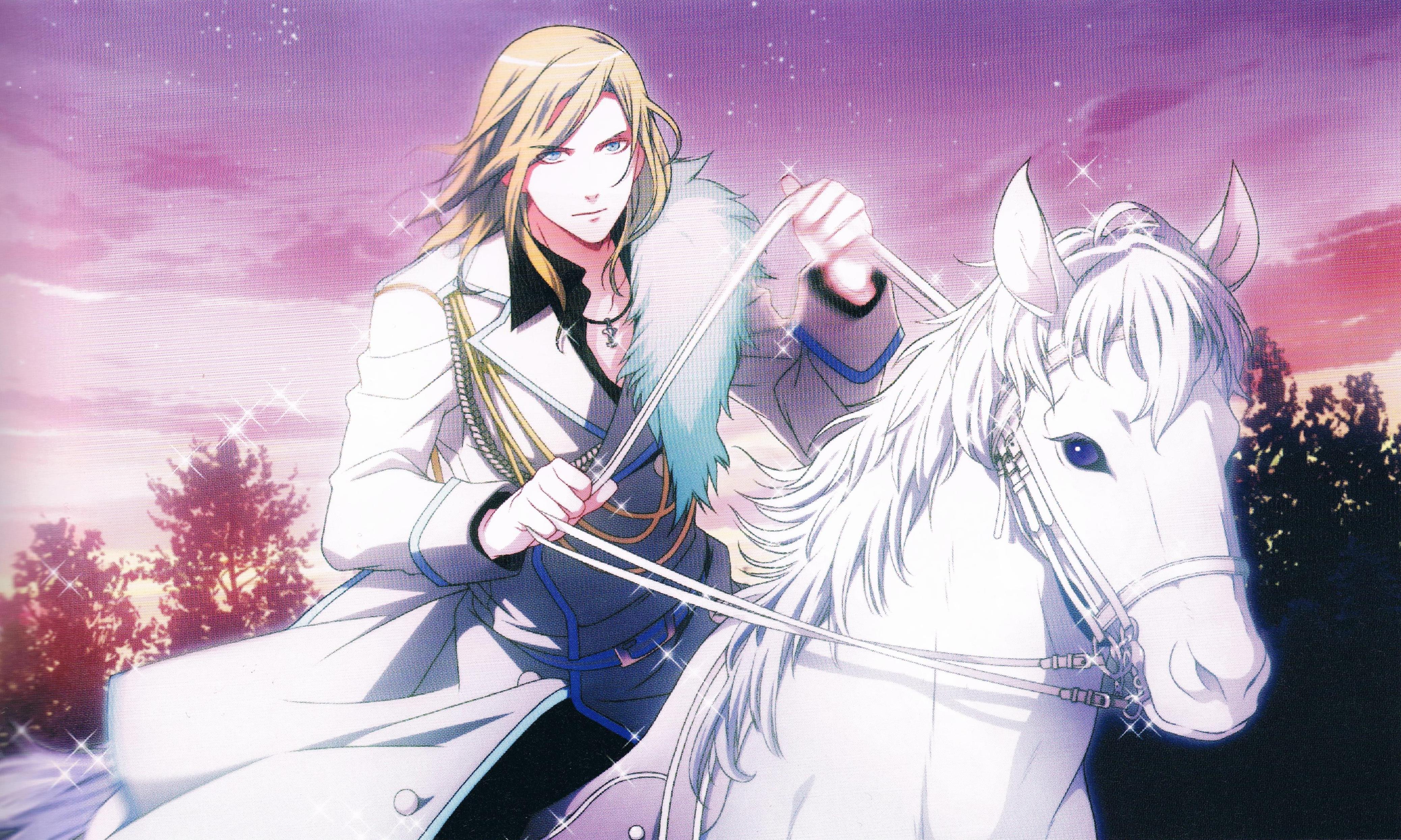 Принц на белом коне аниме