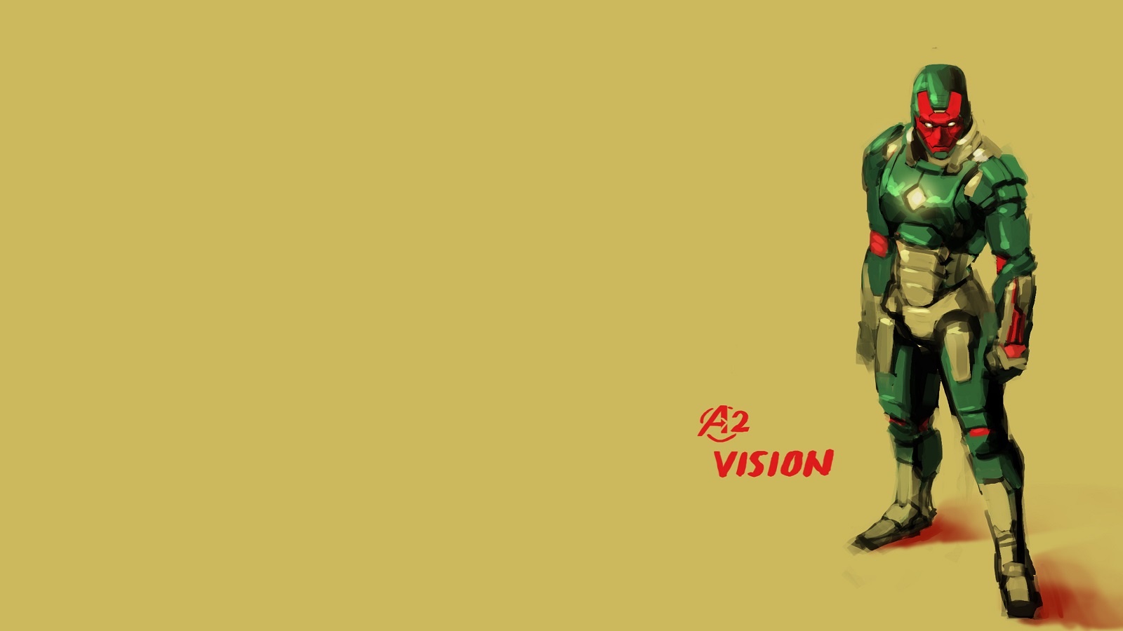 1920x1080 Background comics, vision, avengers, vision (marvel comics)