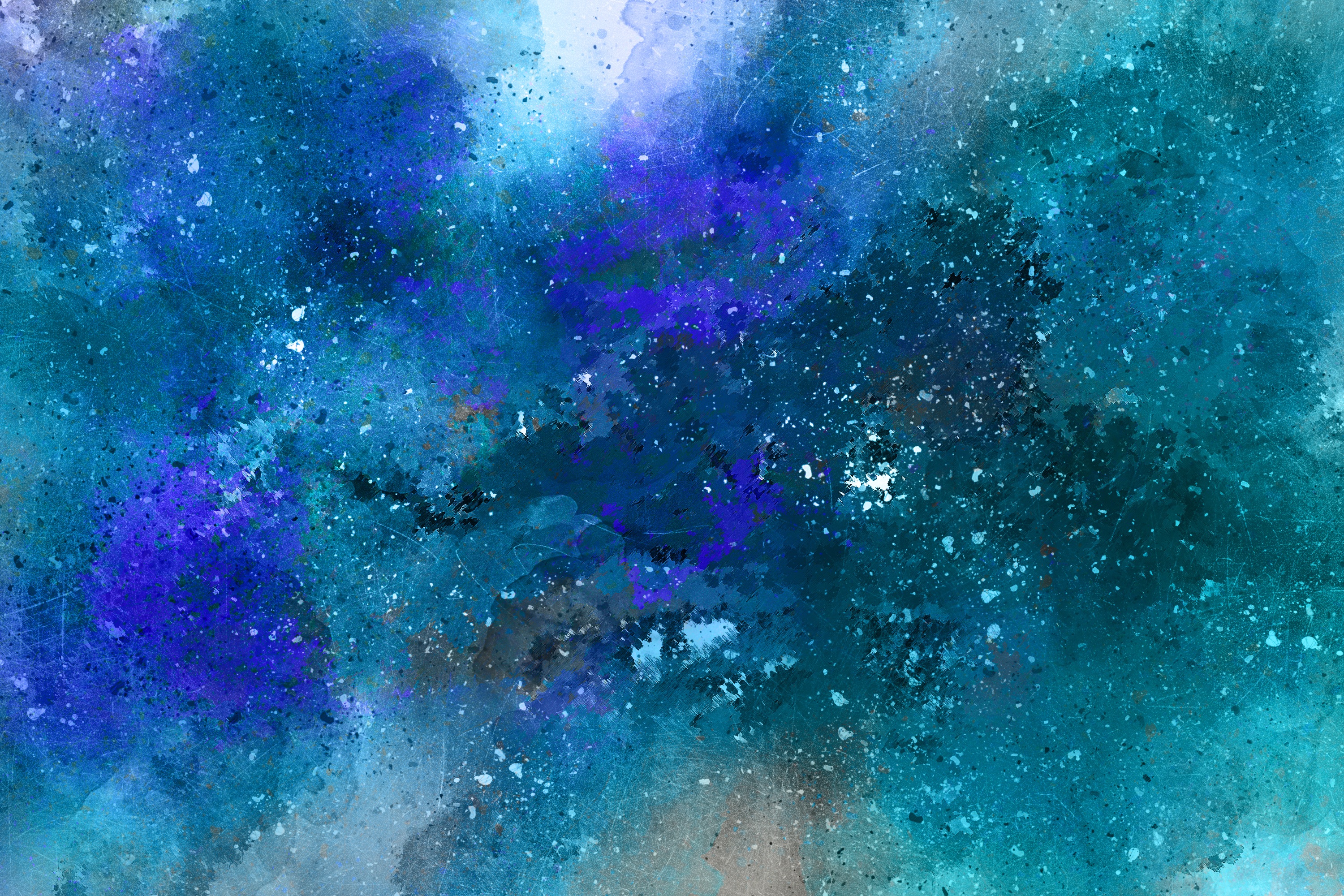 Download mobile wallpaper Spots, Stains, Brilliance, Shine, Texture, Watercolor, Abstract, Art for free.