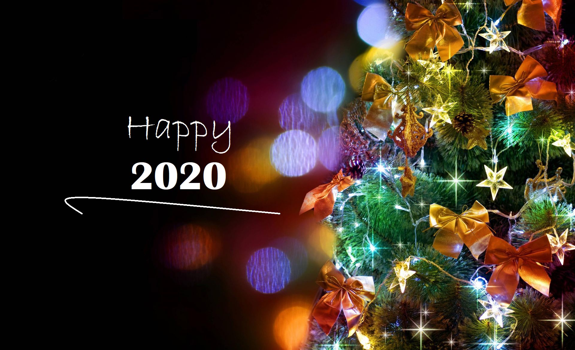 964472 baixar papel de parede feriados, ano novo 2020, luzes de natal, feliz ano novo - protetores de tela e imagens gratuitamente