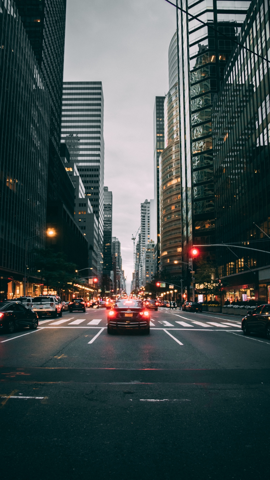 android traffic, man made, new york, road, city, usa, car, street, building, cities