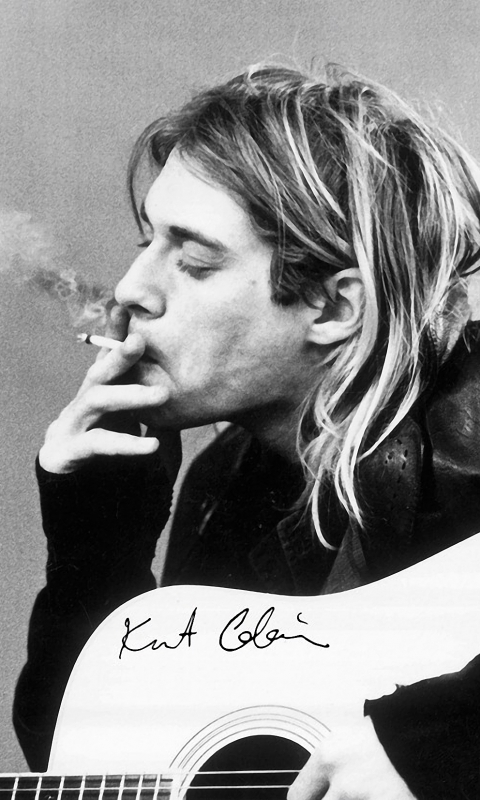 1210471 Protetores de tela e papéis de parede Kurt Cobain em seu telefone. Baixe  fotos gratuitamente