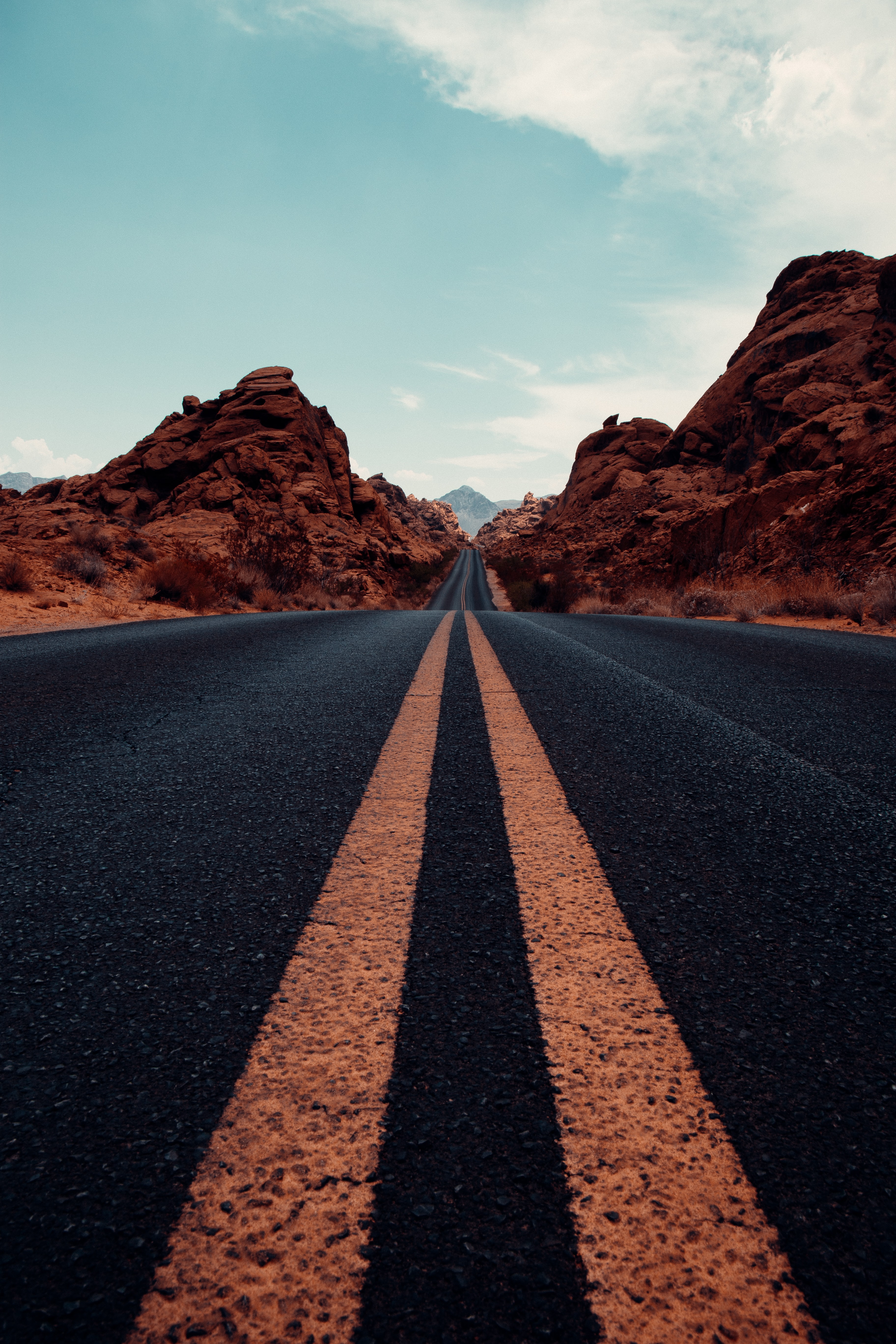 rocks, nature, road, markup, dahl, distance for android
