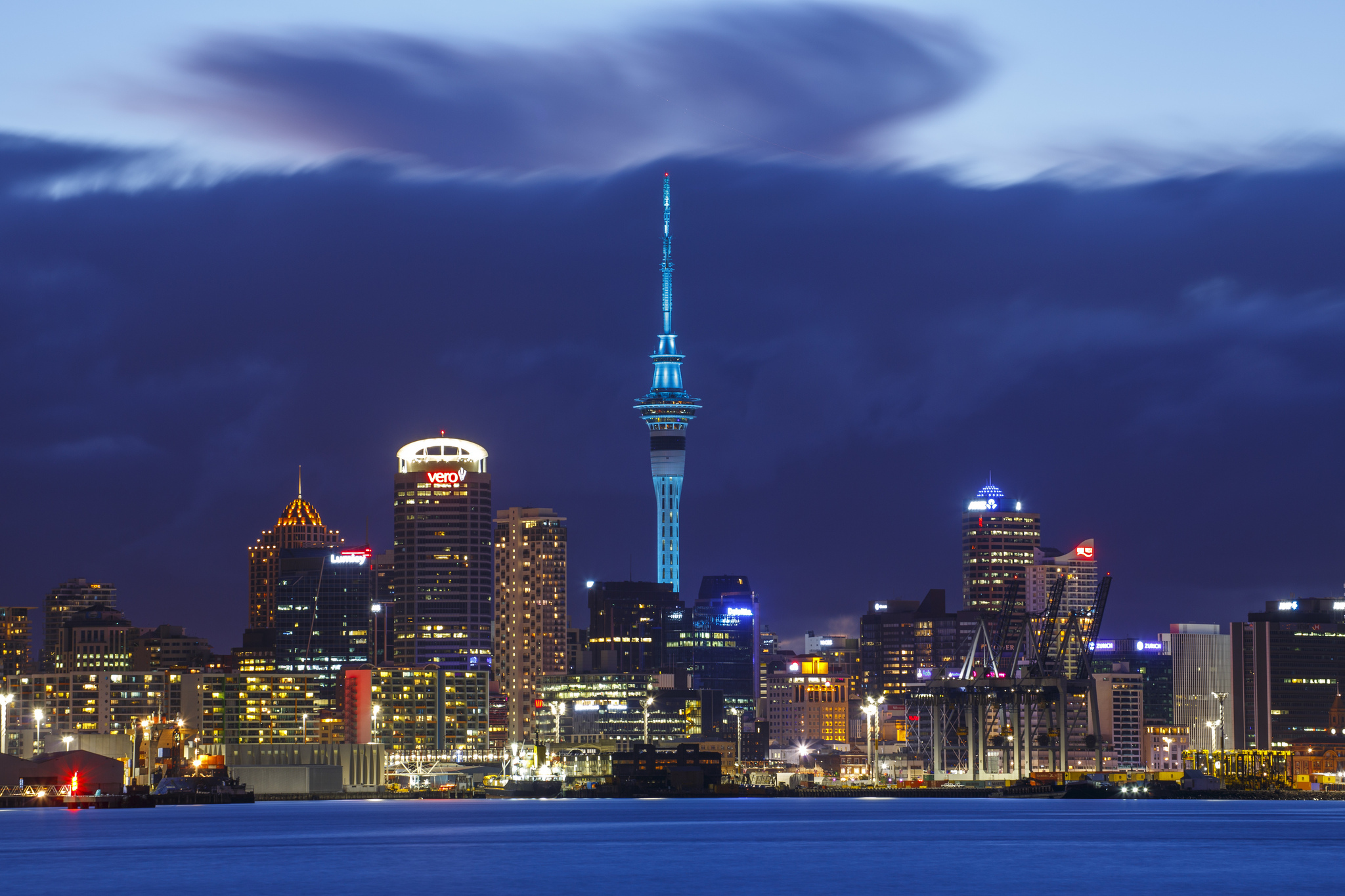 man made, auckland, building, city, new zealand, night, skyscraper, cities High Definition image