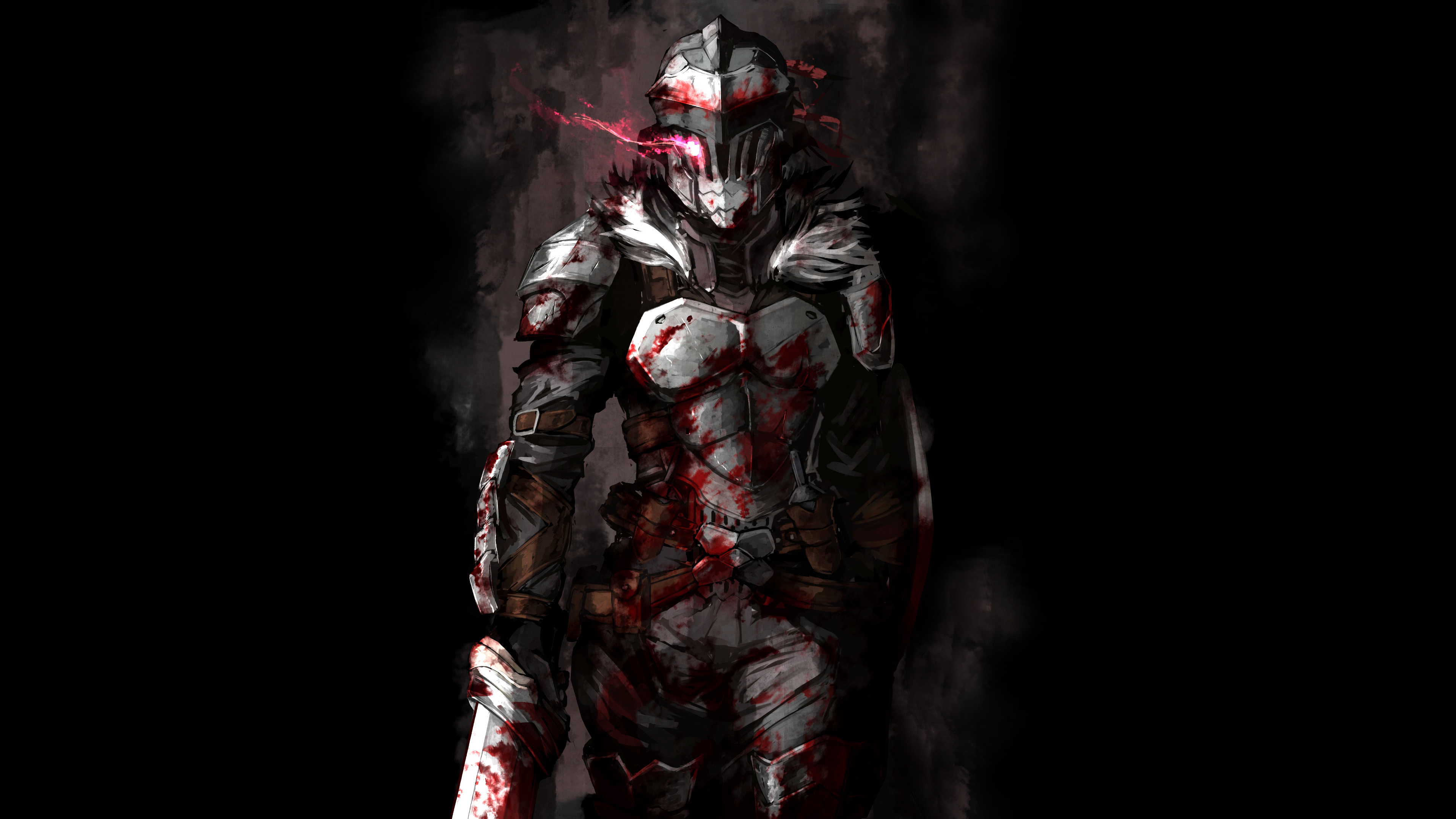 Download mobile wallpaper Anime, Glowing Eyes, Goblin Slayer for free.