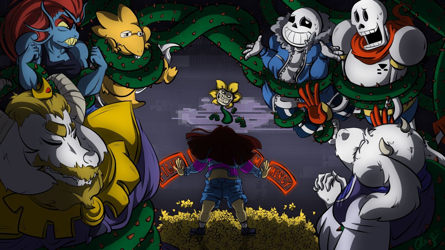 Undertale bits and pieces steam фото 41